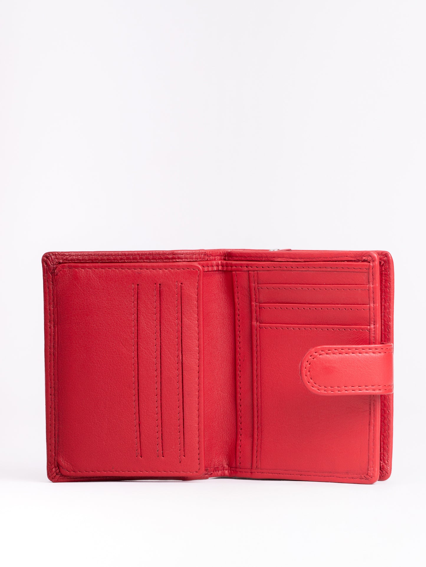 Small Leather Tab Purse