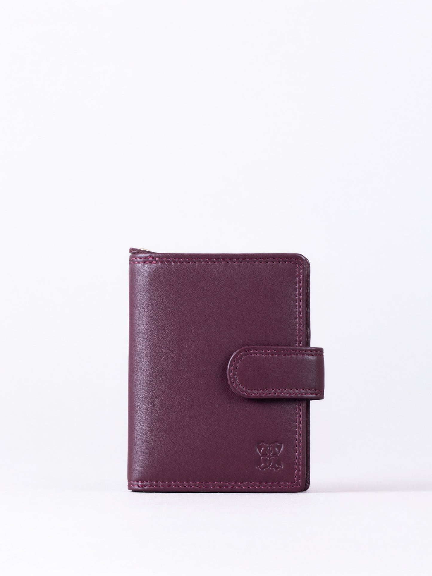 Small Leather Tab Purse