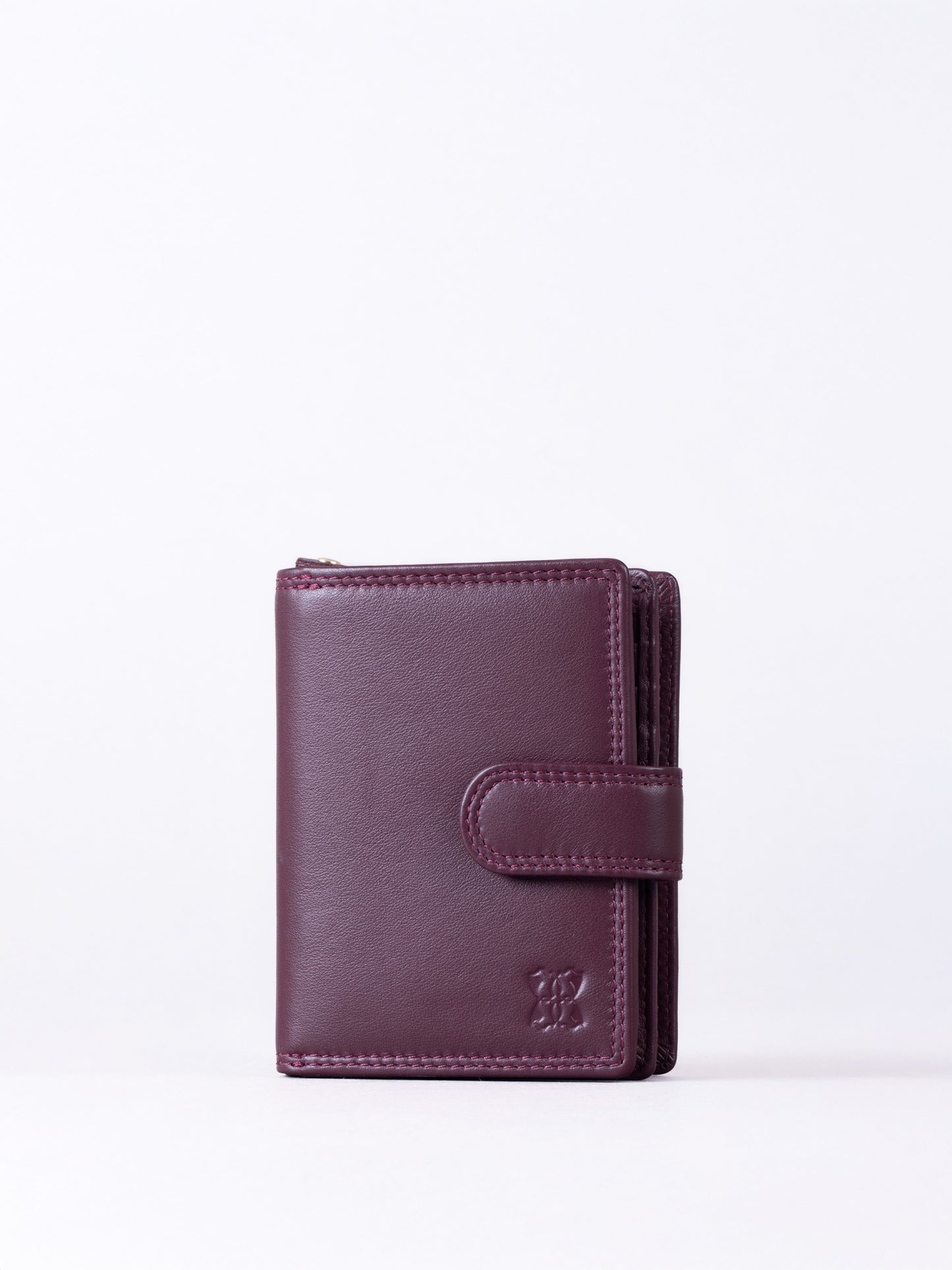 Small Leather Tab Purse