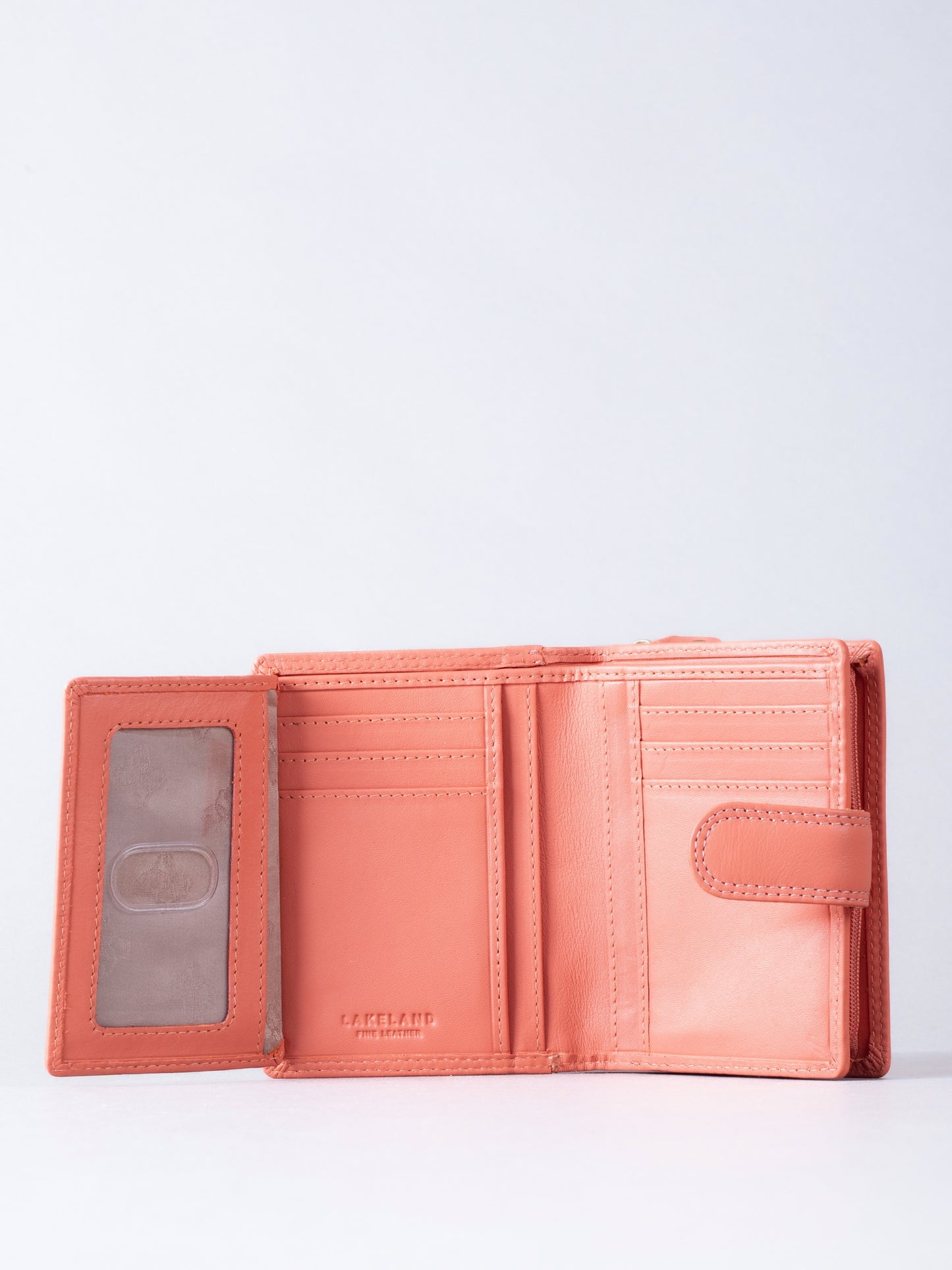 Small Leather Tab Purse