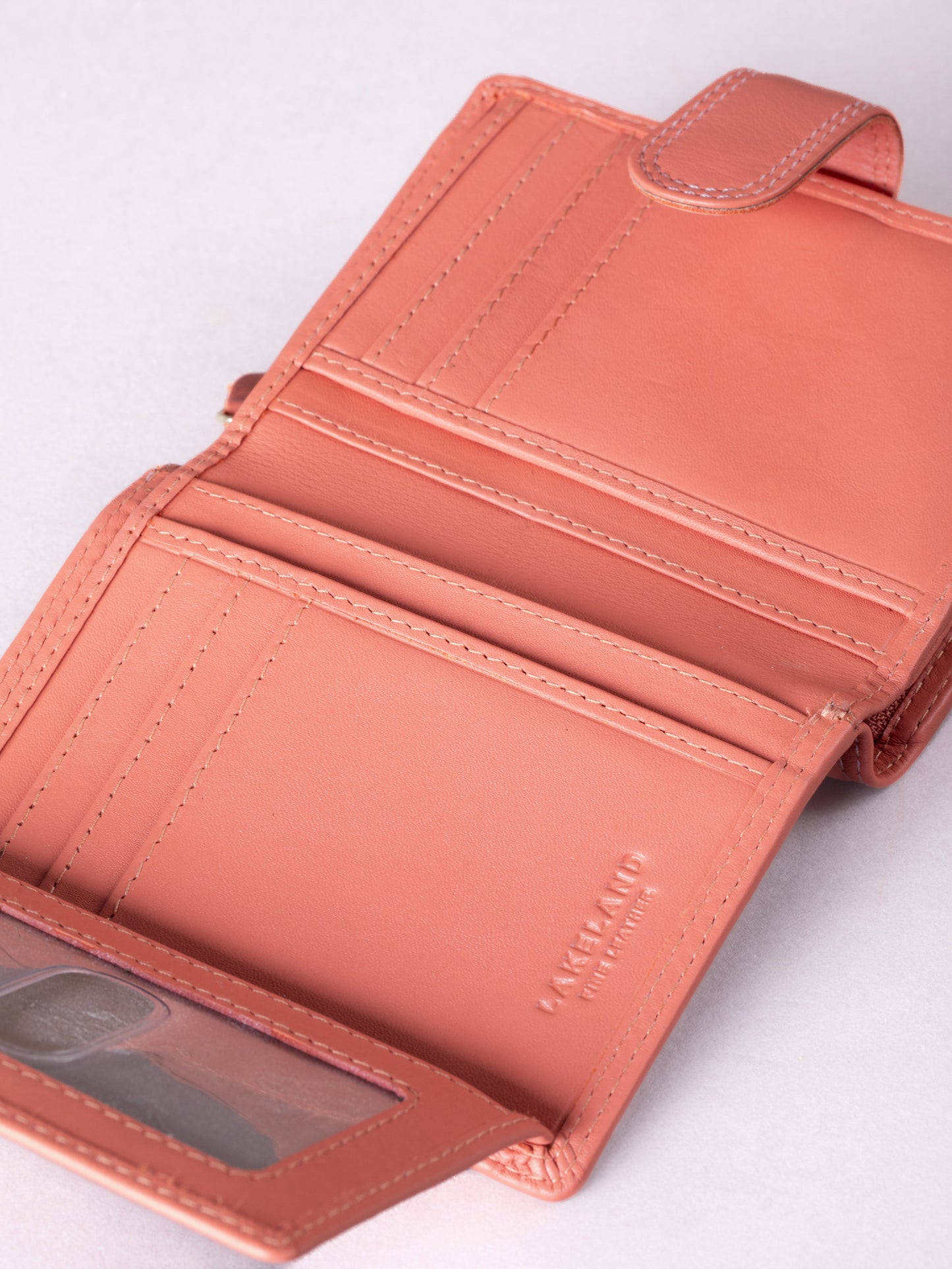 Small Leather Tab Purse