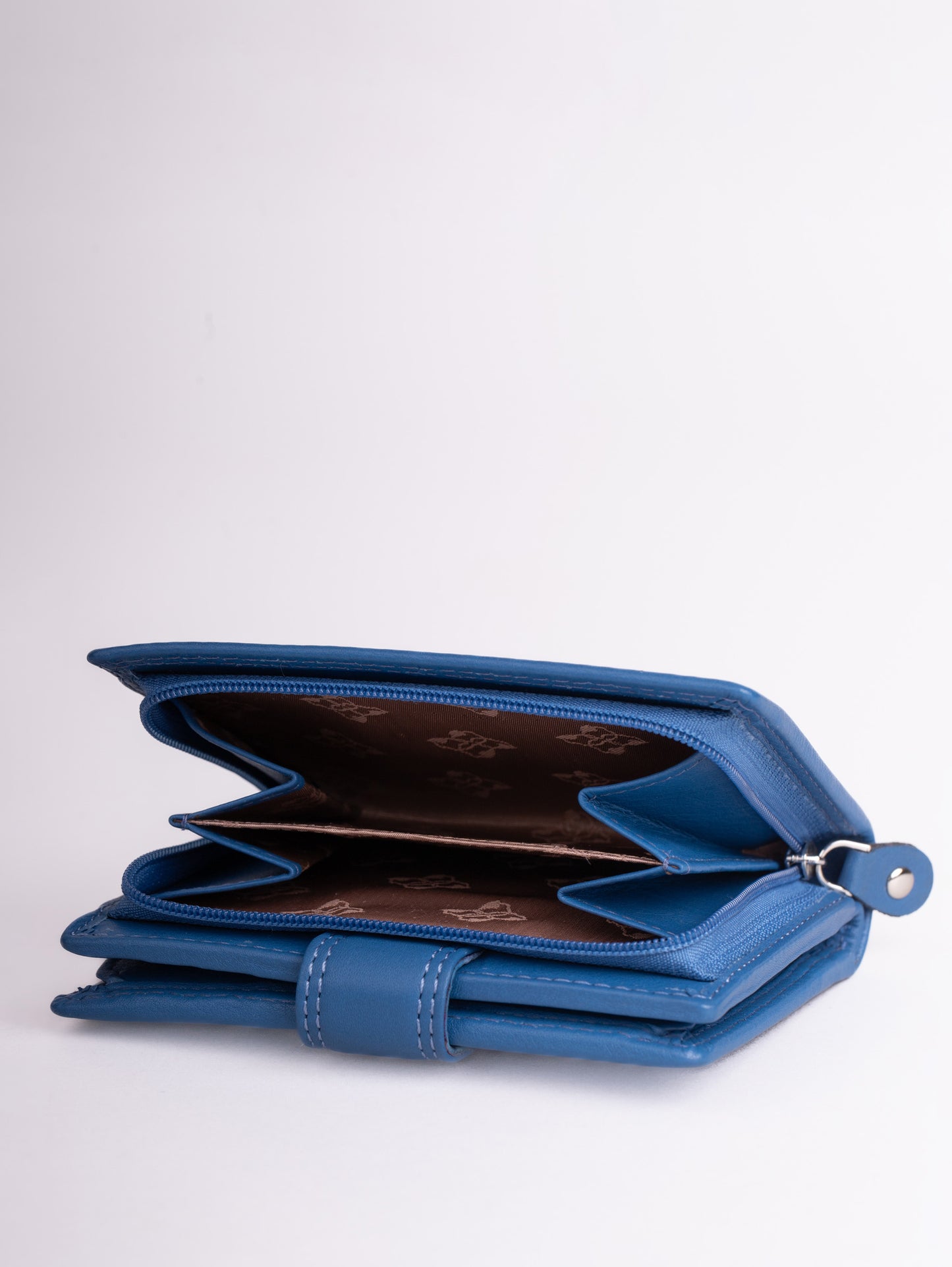 Small Leather Tab Purse