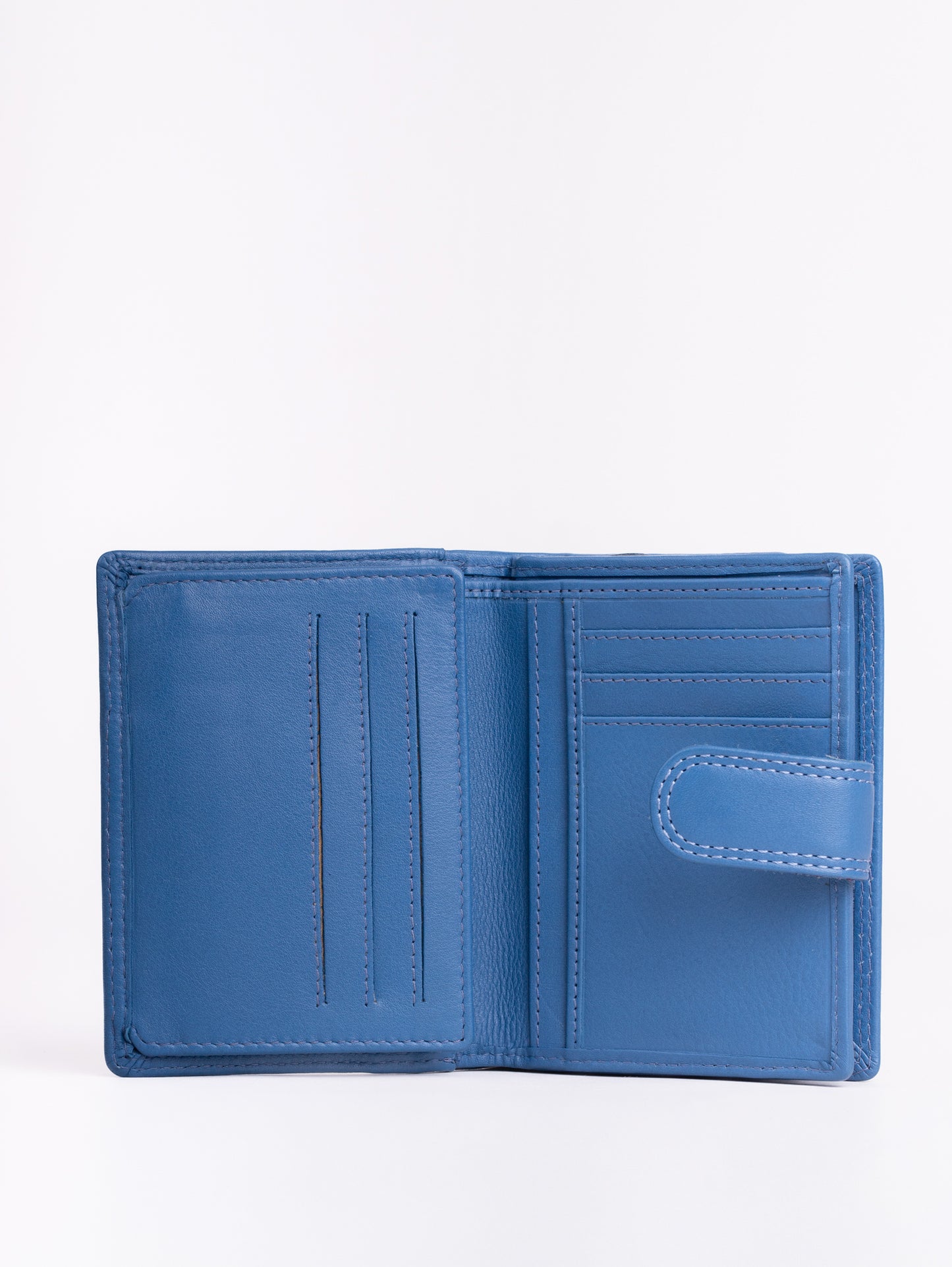 Small Leather Tab Purse