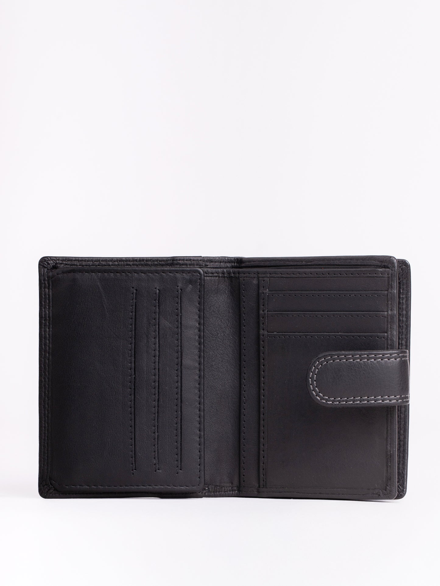 Small Leather Tab Purse