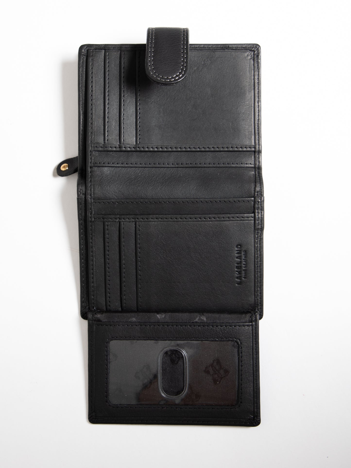 Small Leather Tab Purse