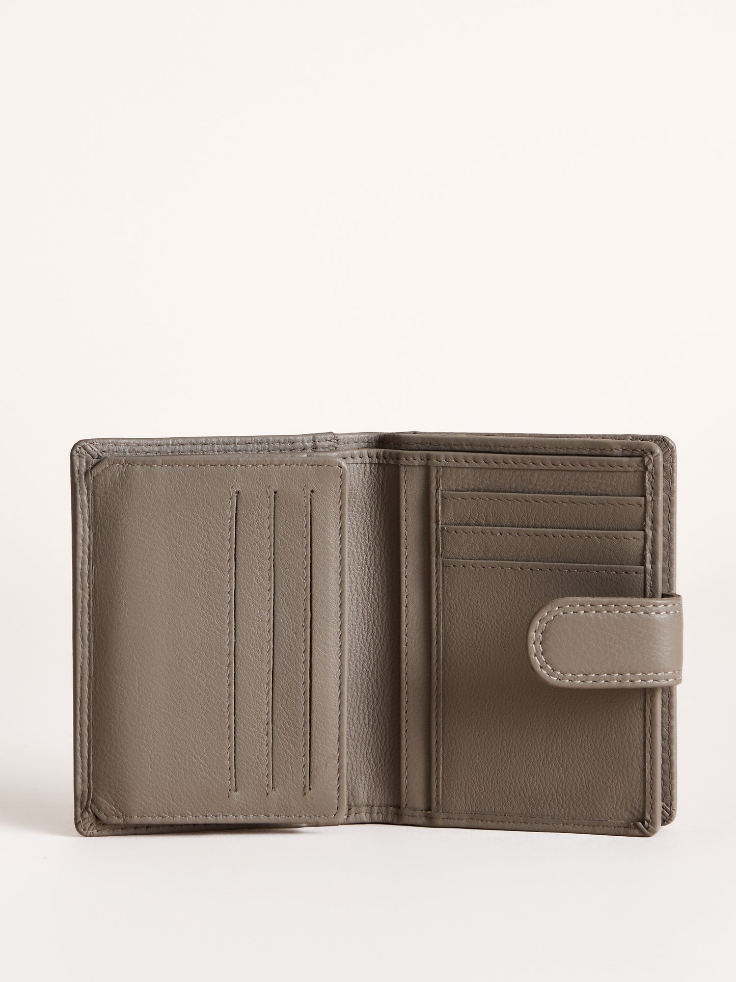 Small Leather Tab Purse