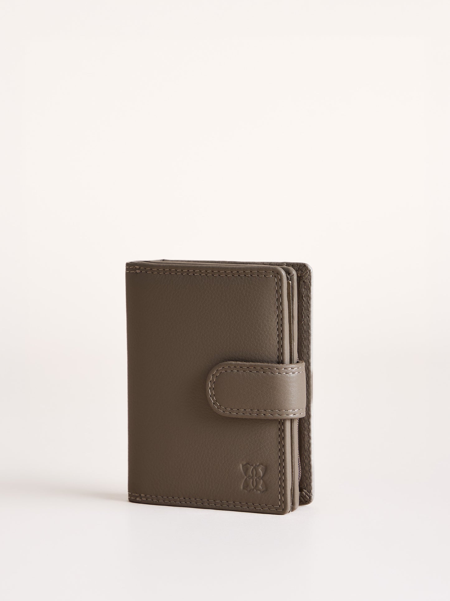 Small Leather Tab Purse