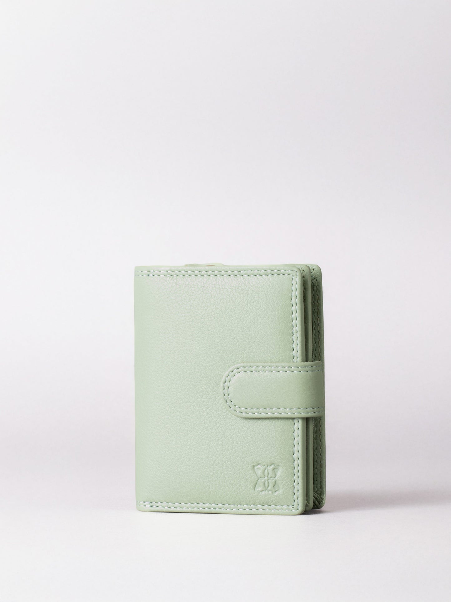 Small Leather Tab Purse