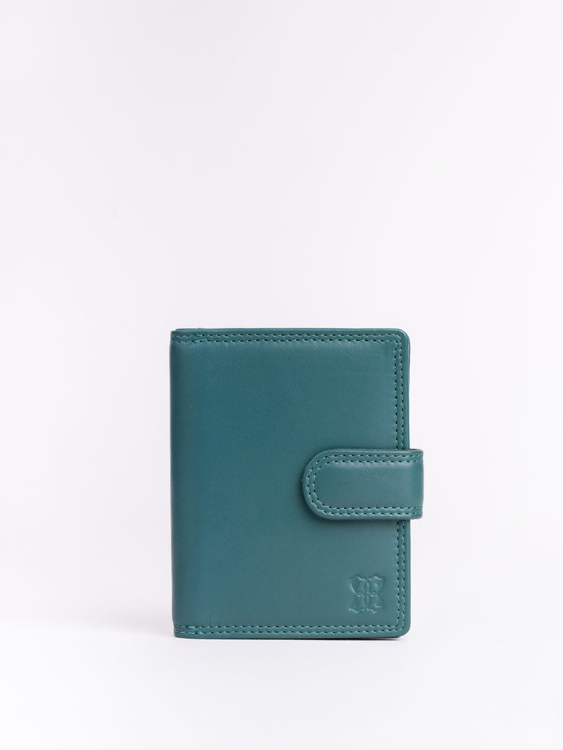 Small Leather Tab Purse