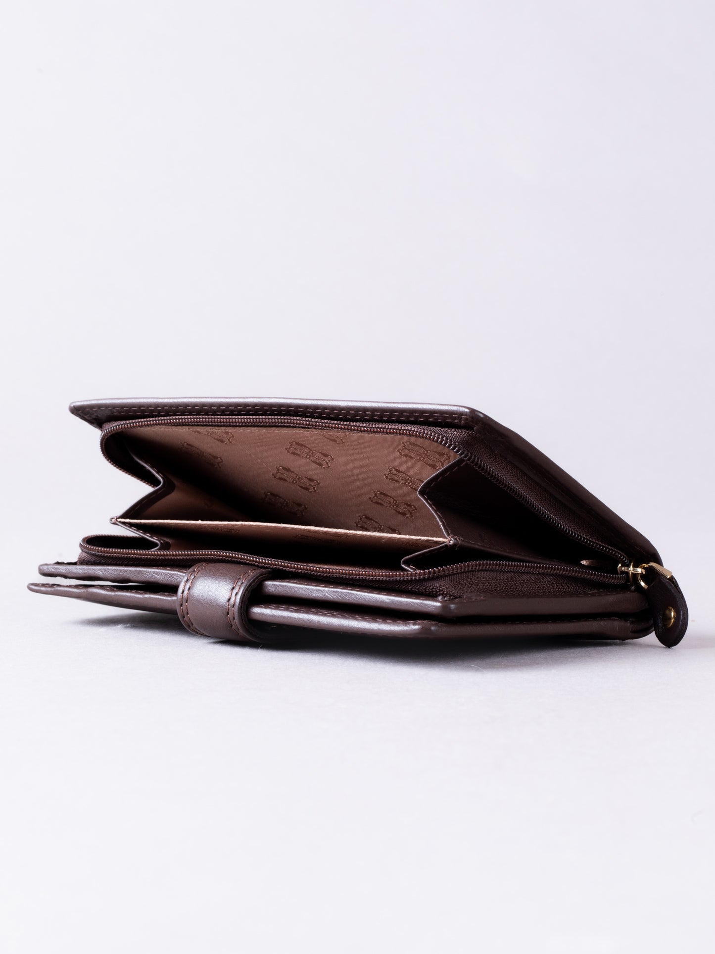 Medium Leather Tab Purse