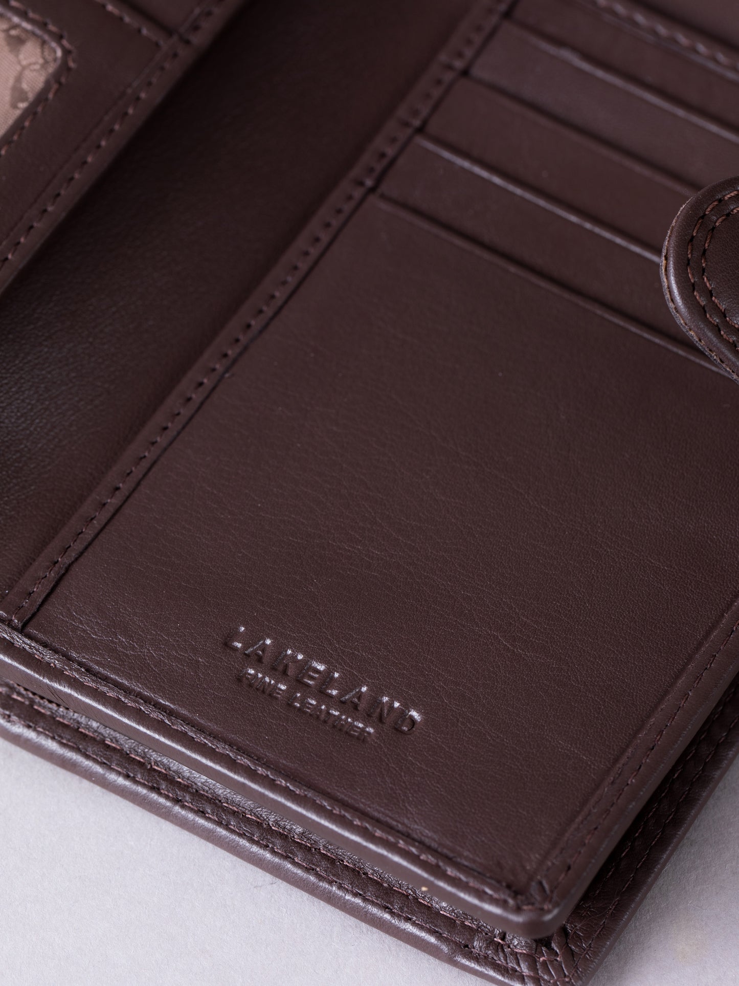 Medium Leather Tab Purse