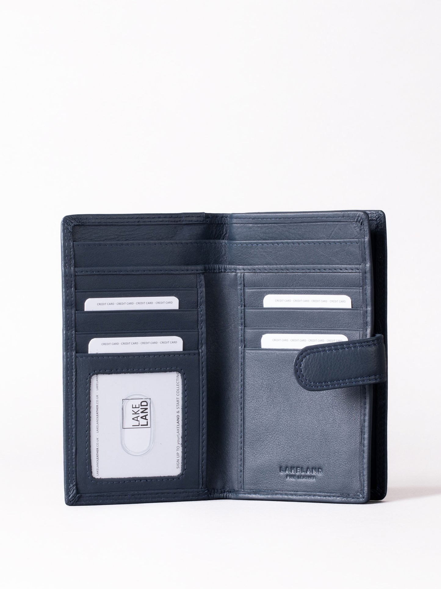 Medium Leather Tab Purse