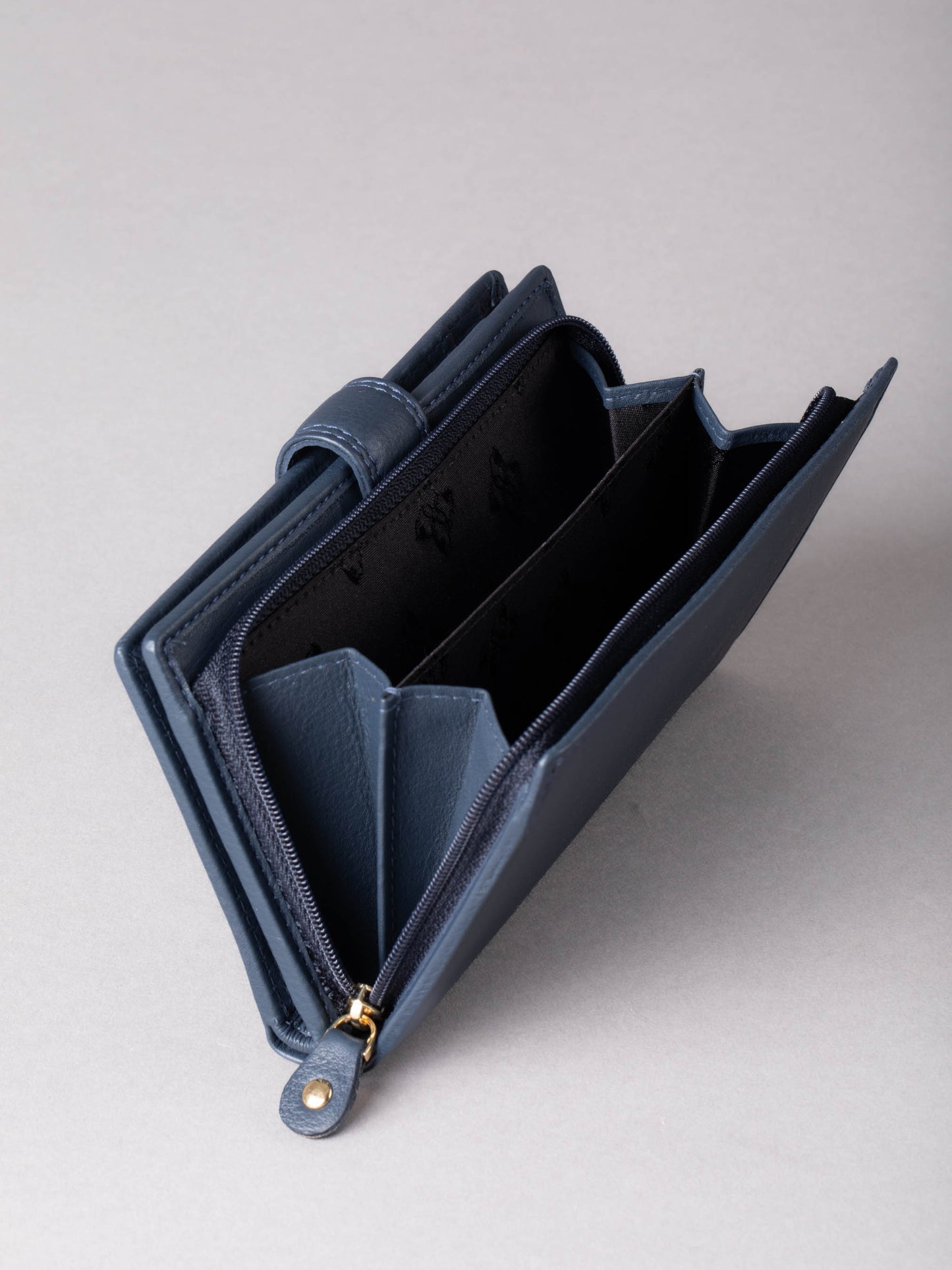 Medium Leather Tab Purse