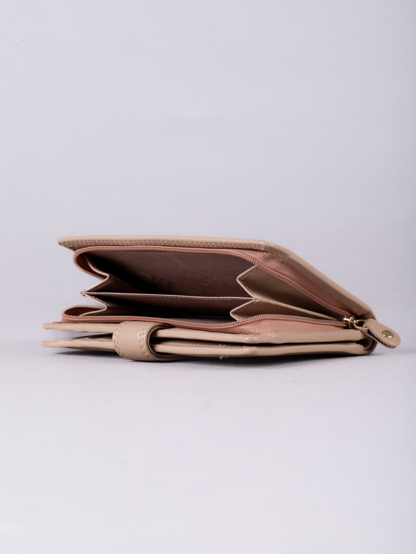 Medium Leather Tab Purse