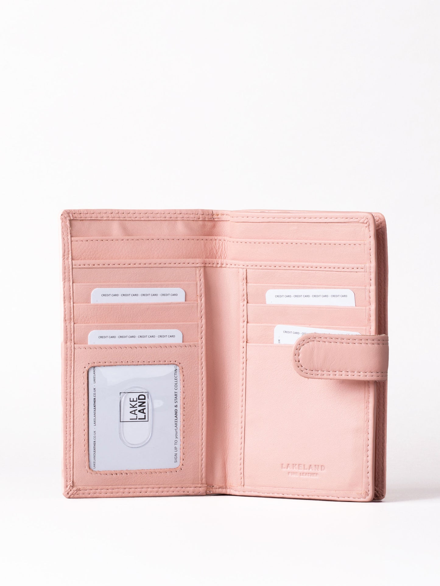Medium Leather Tab Purse