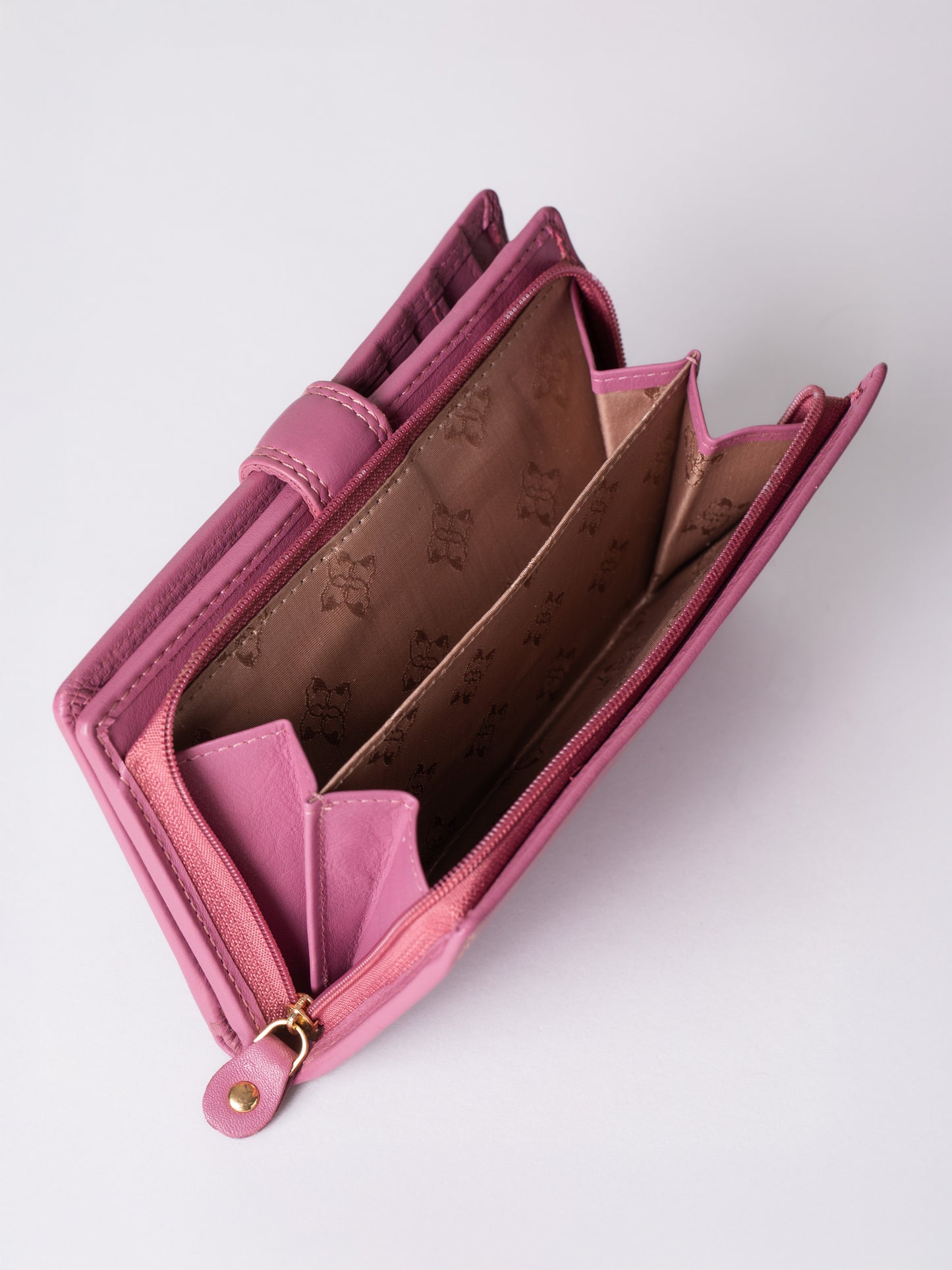 Medium Leather Tab Purse