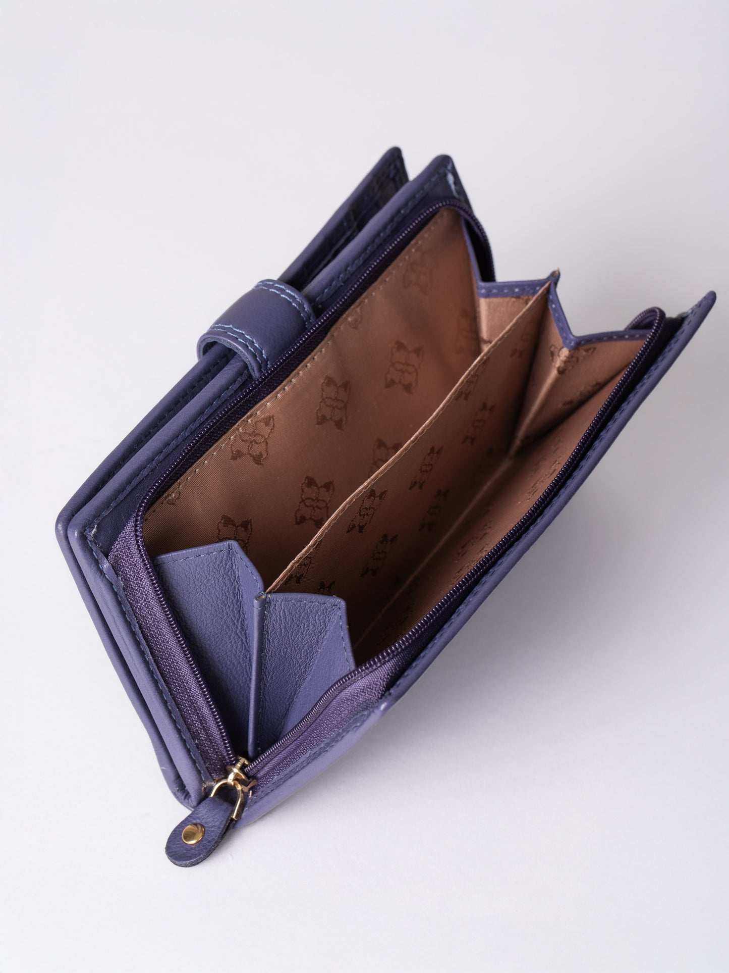 Medium Leather Tab Purse