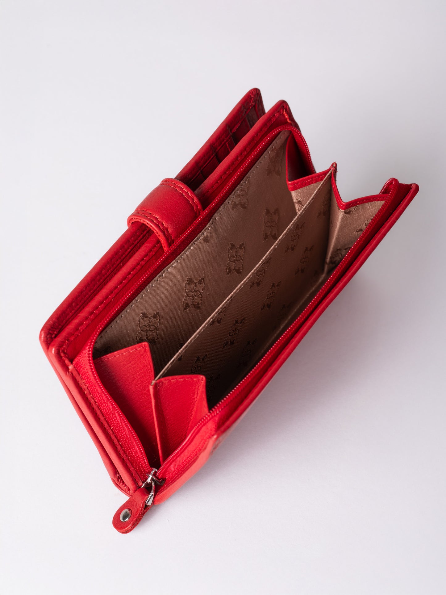 Medium Leather Tab Purse