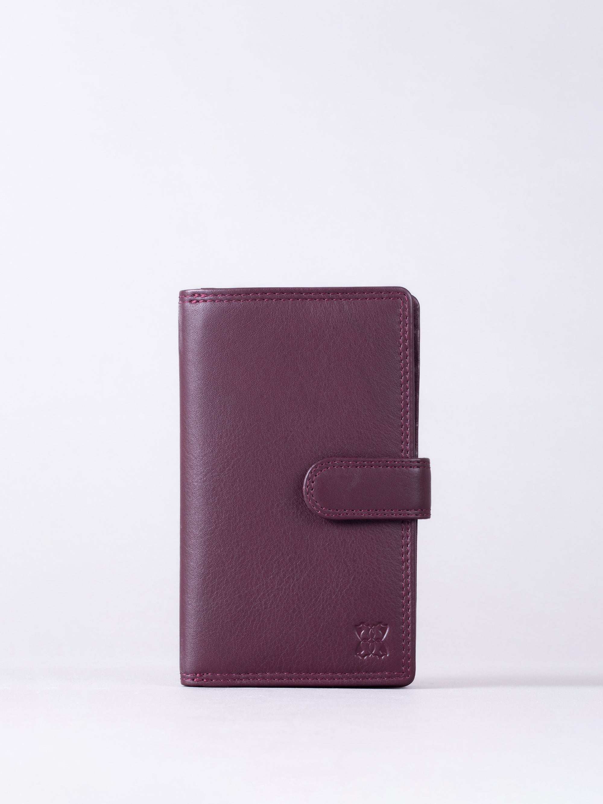Medium Leather Tab Purse