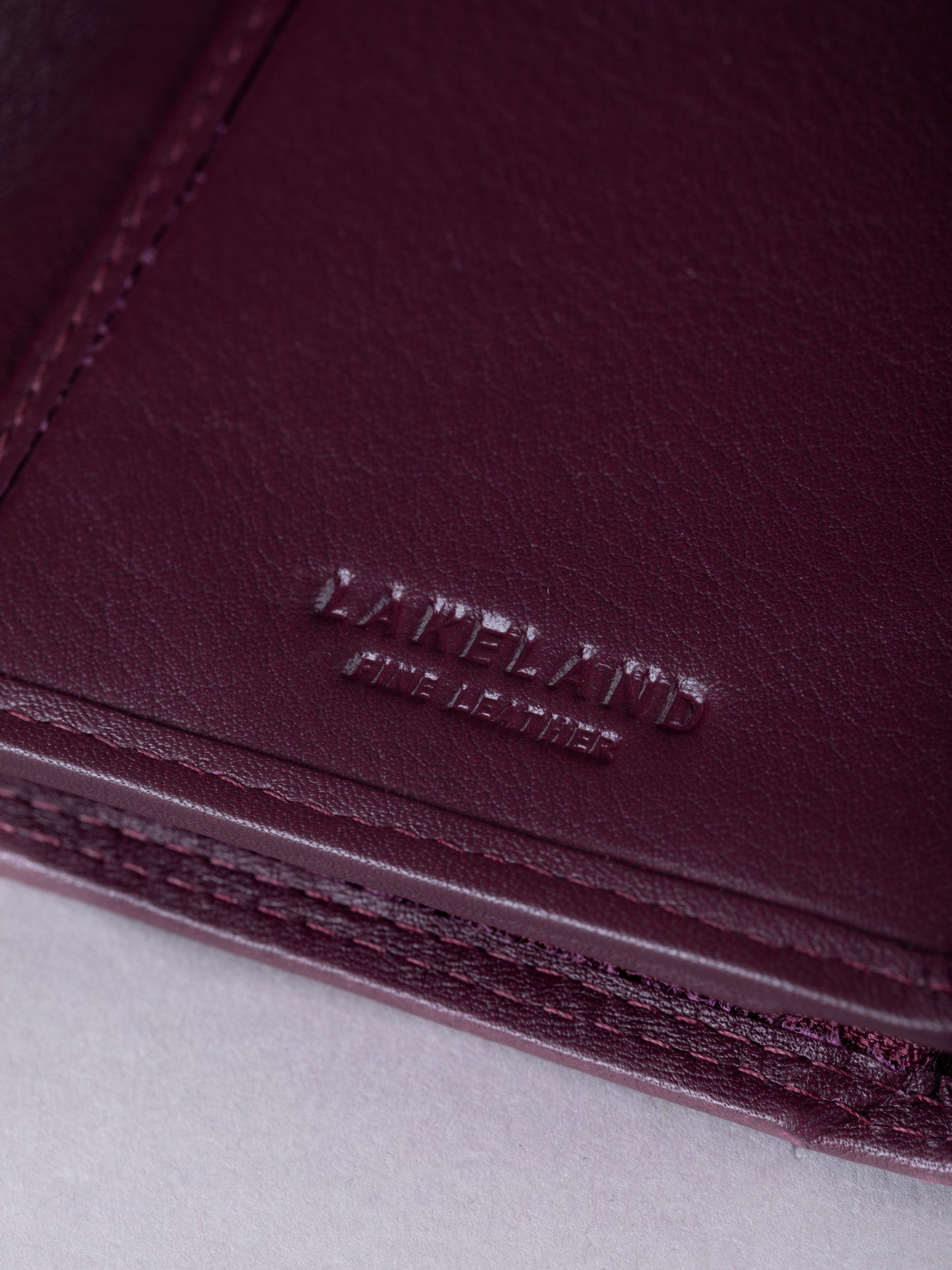 Medium Leather Tab Purse