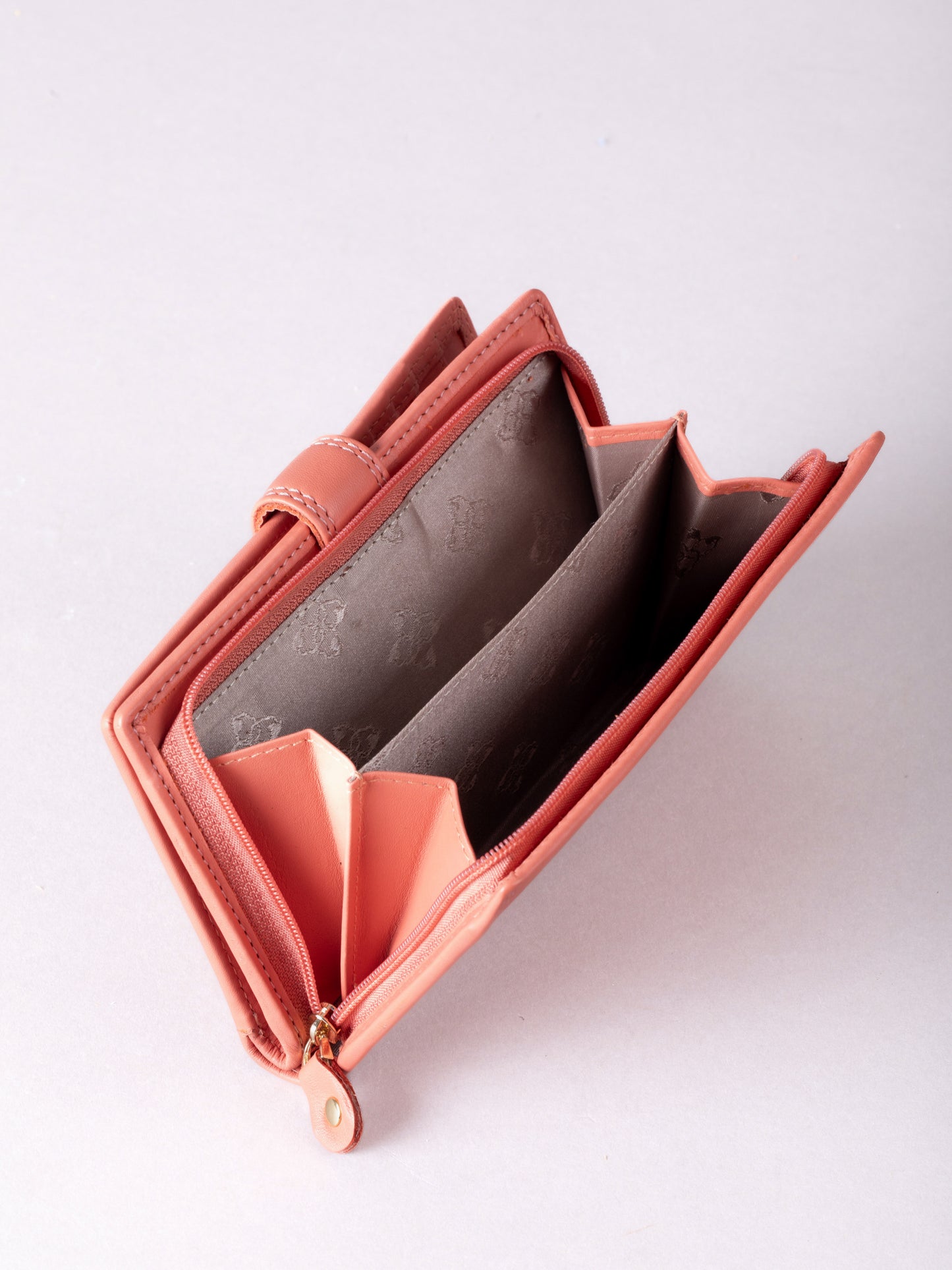 Medium Leather Tab Purse