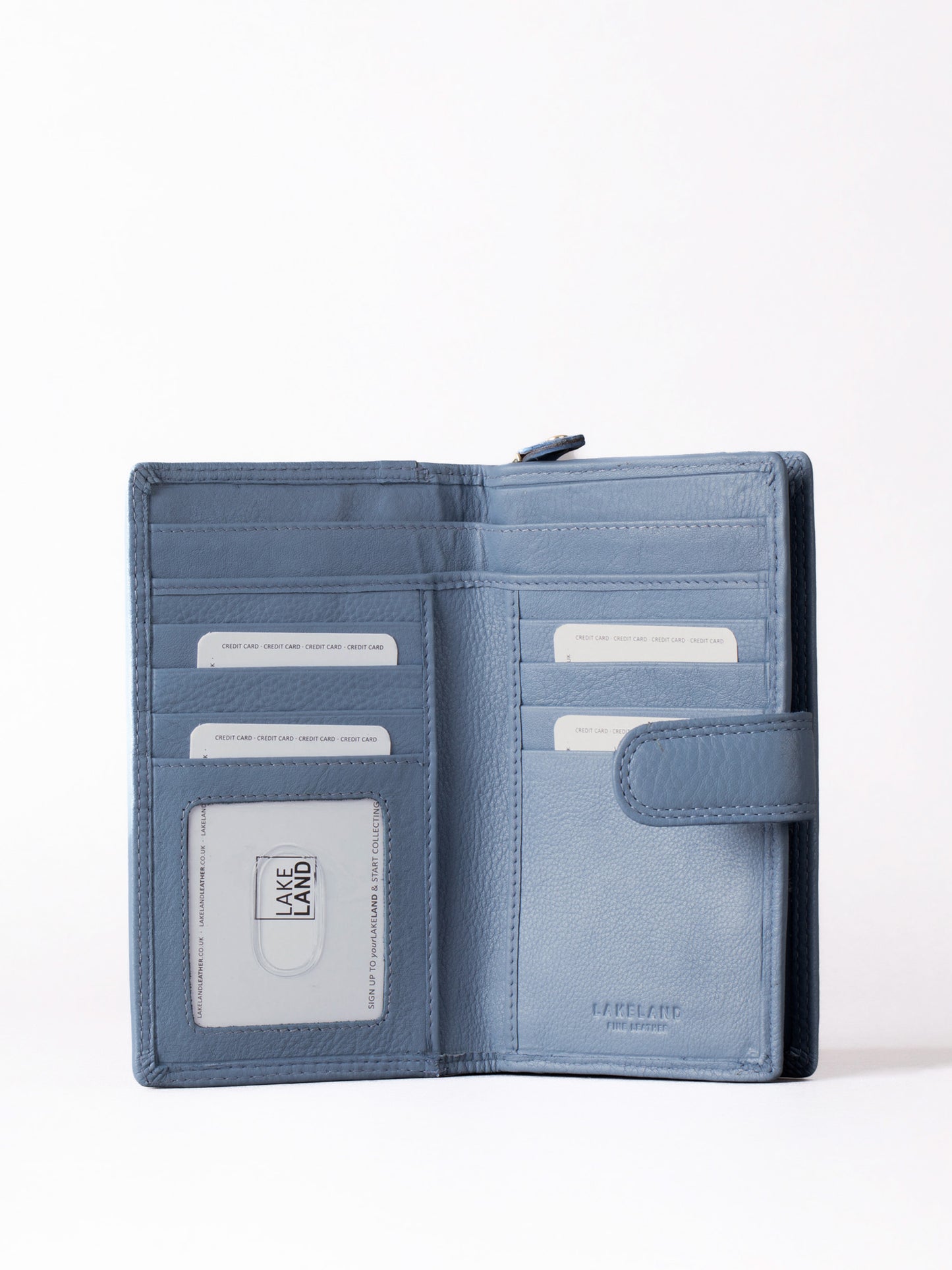 Medium Leather Tab Purse
