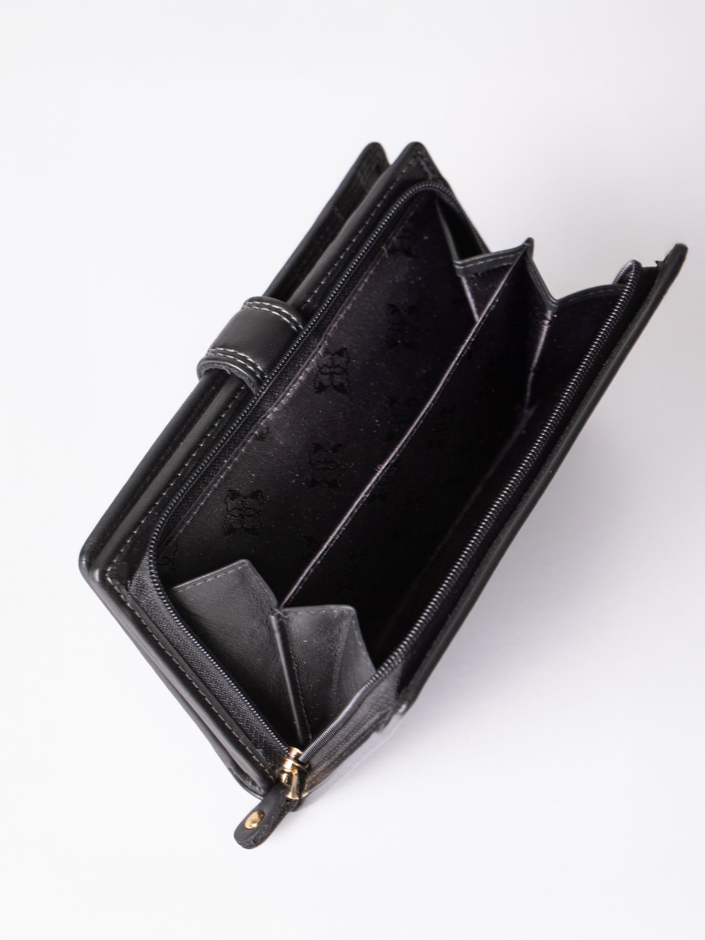 Medium Leather Tab Purse