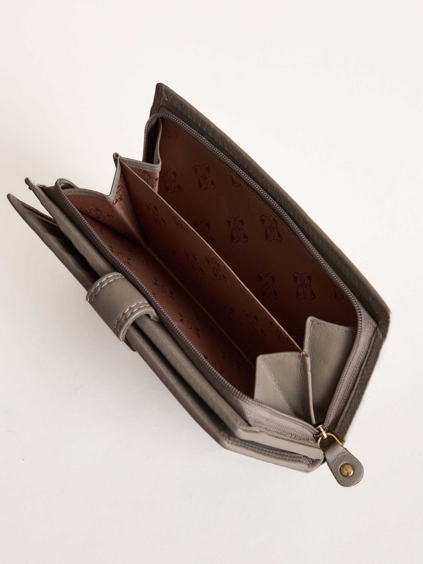 Medium Leather Tab Purse