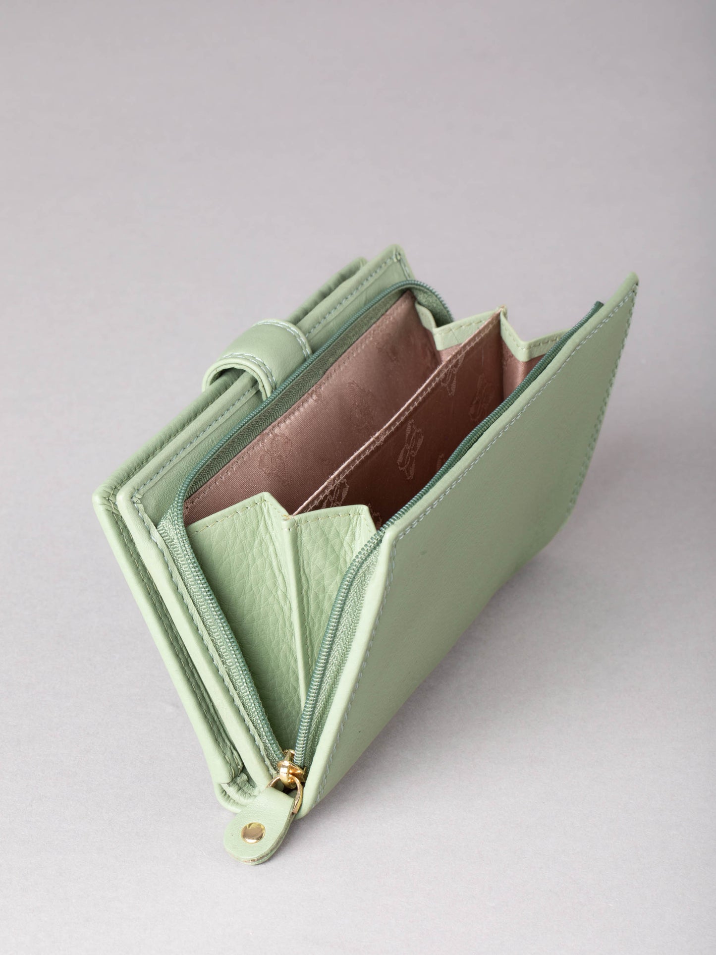 Medium Leather Tab Purse