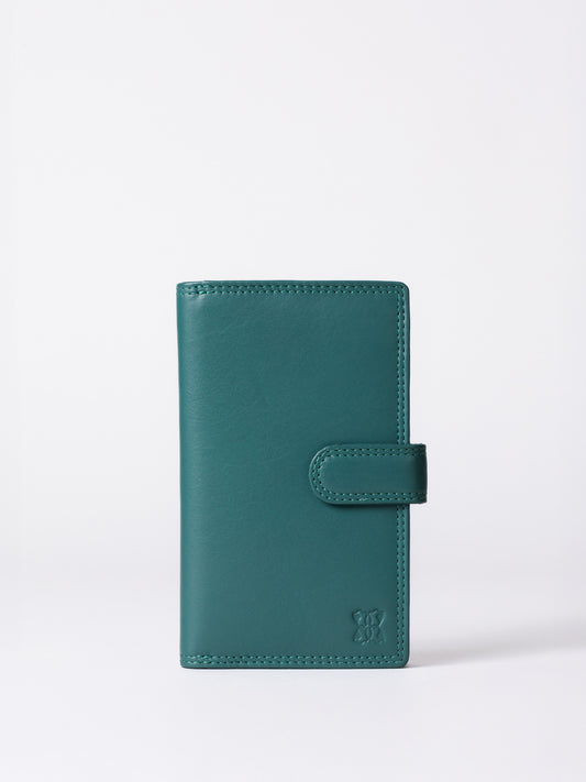 Medium Leather Tab Purse