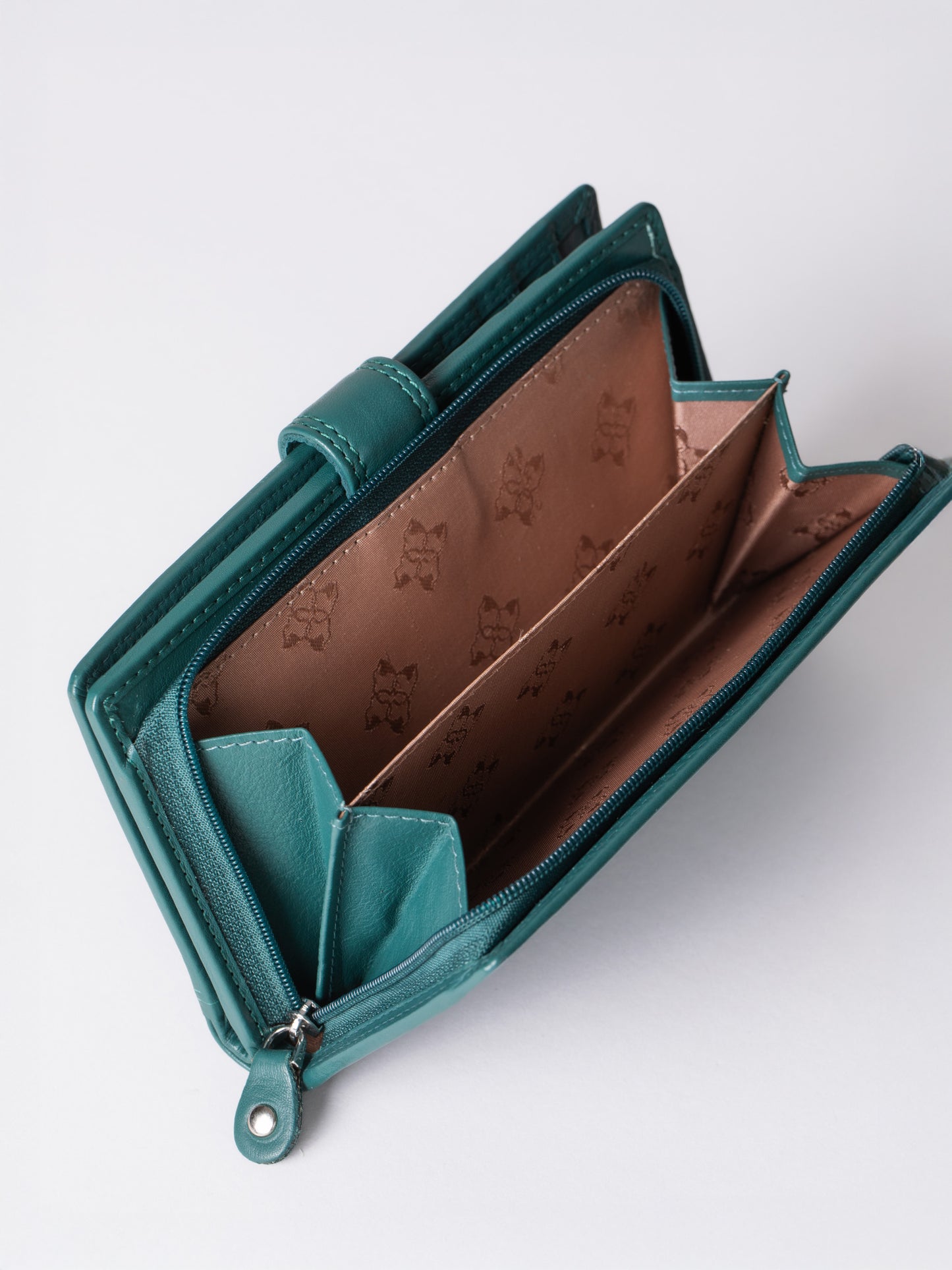 Medium Leather Tab Purse