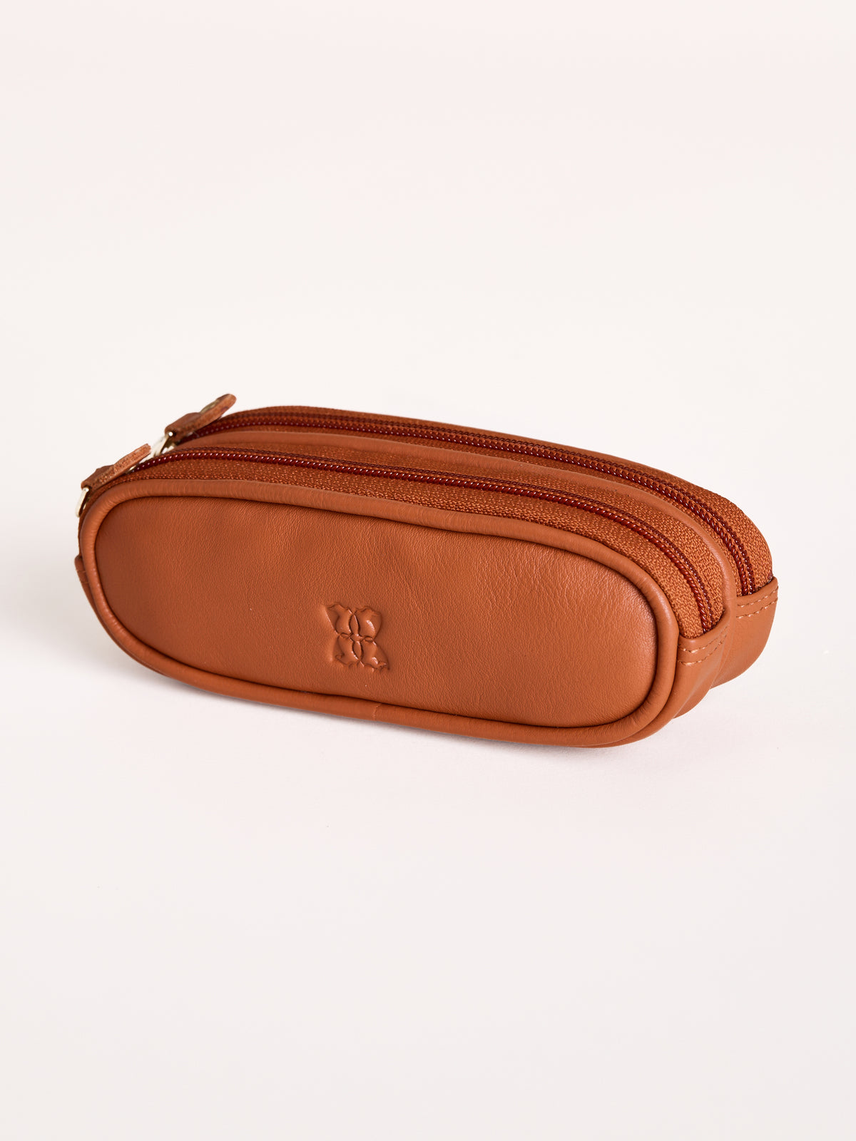 Leather Double Glasses Case