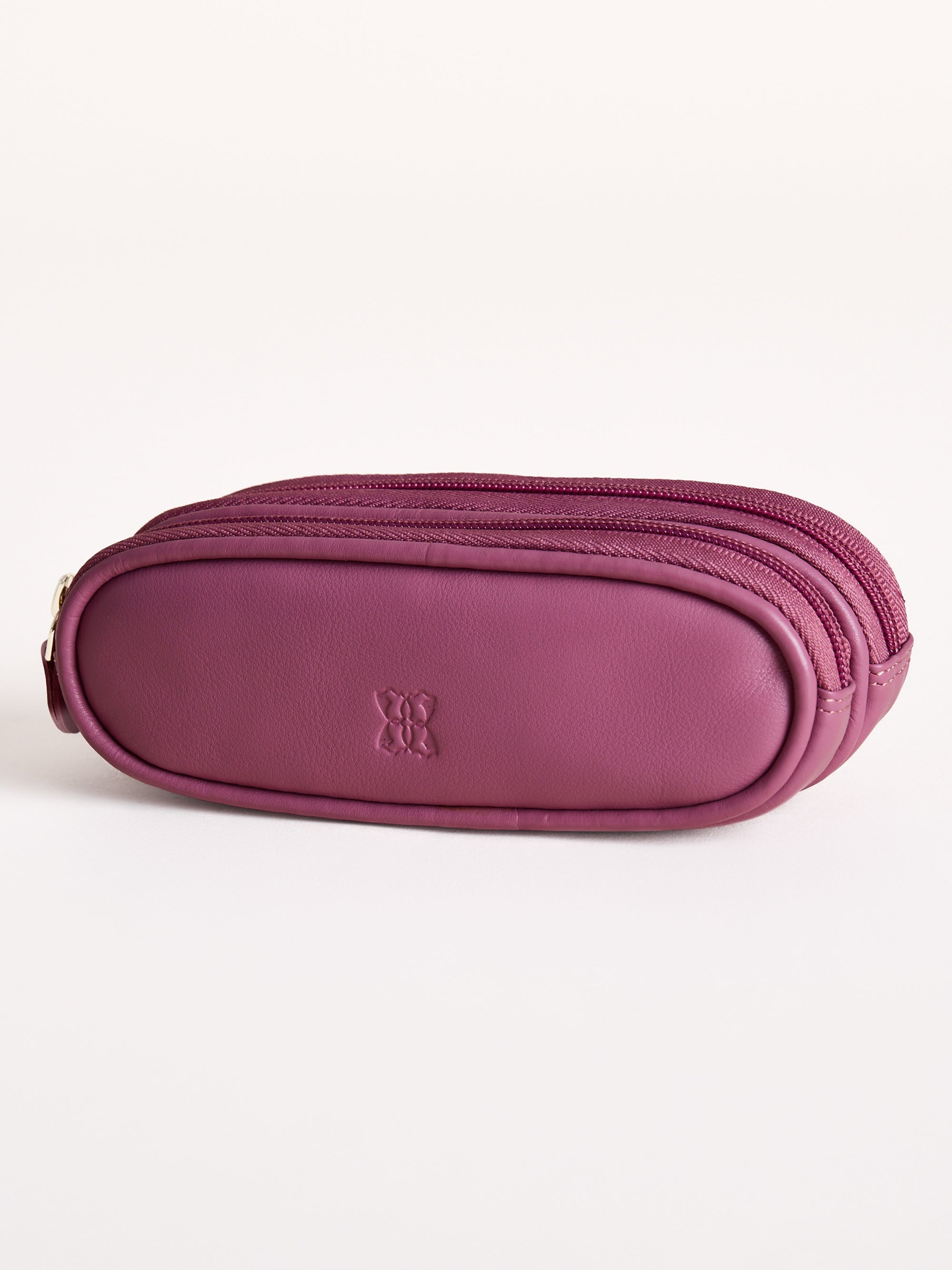 Leather Double Glasses Case
