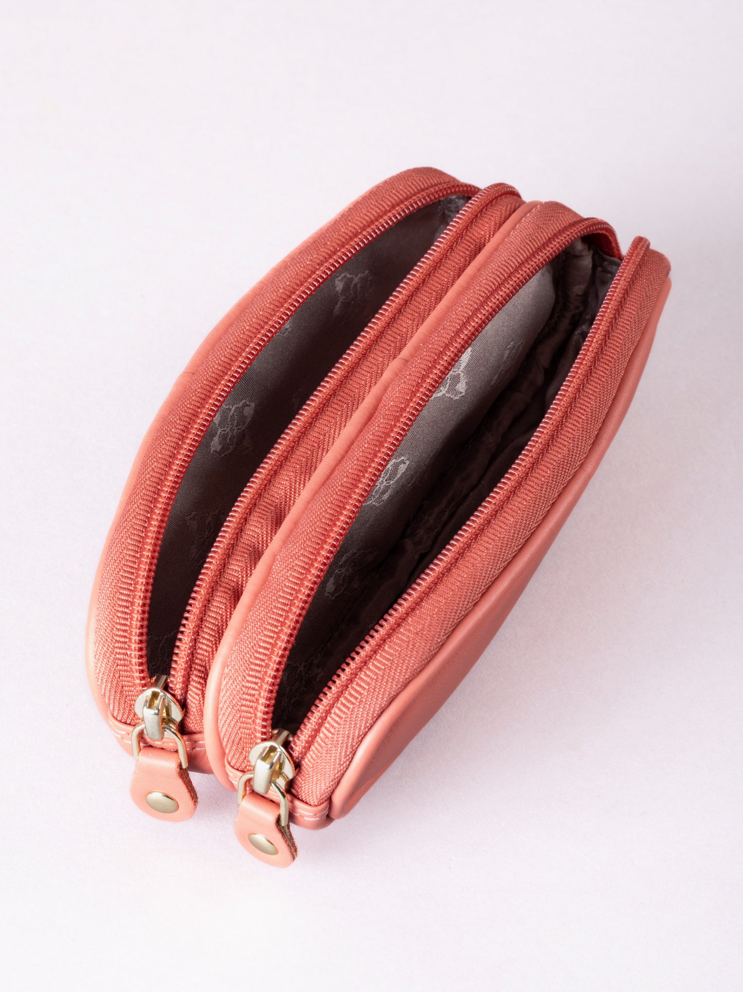 Leather Double Glasses Case