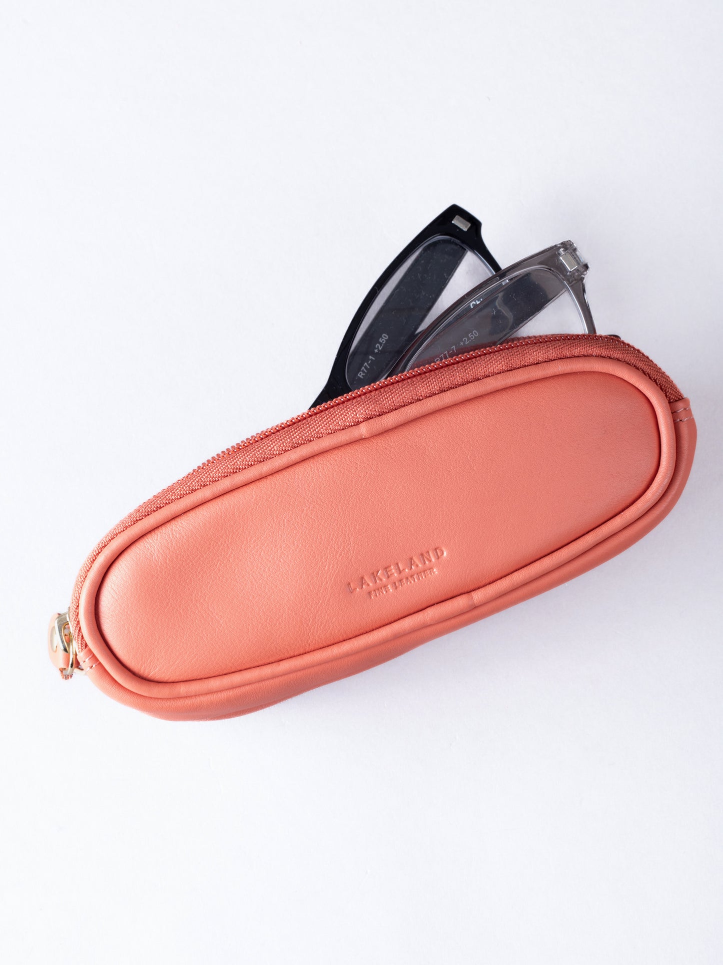 Leather Double Glasses Case
