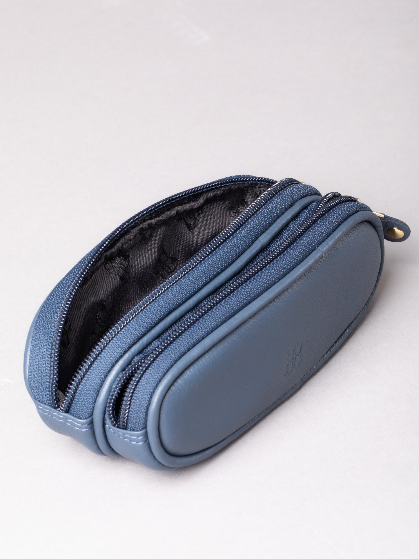 Leather Double Glasses Case