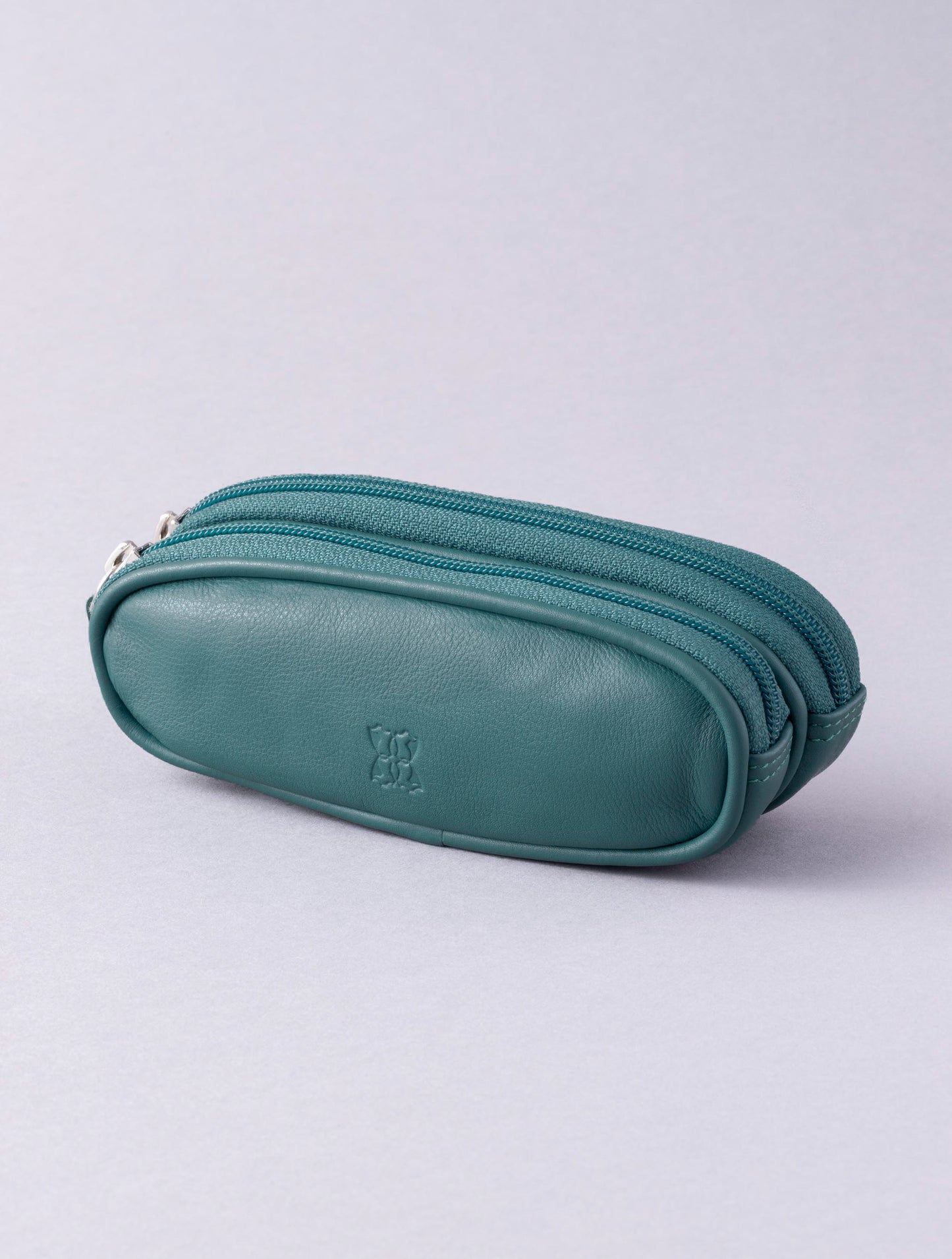 Leather Double Glasses Case