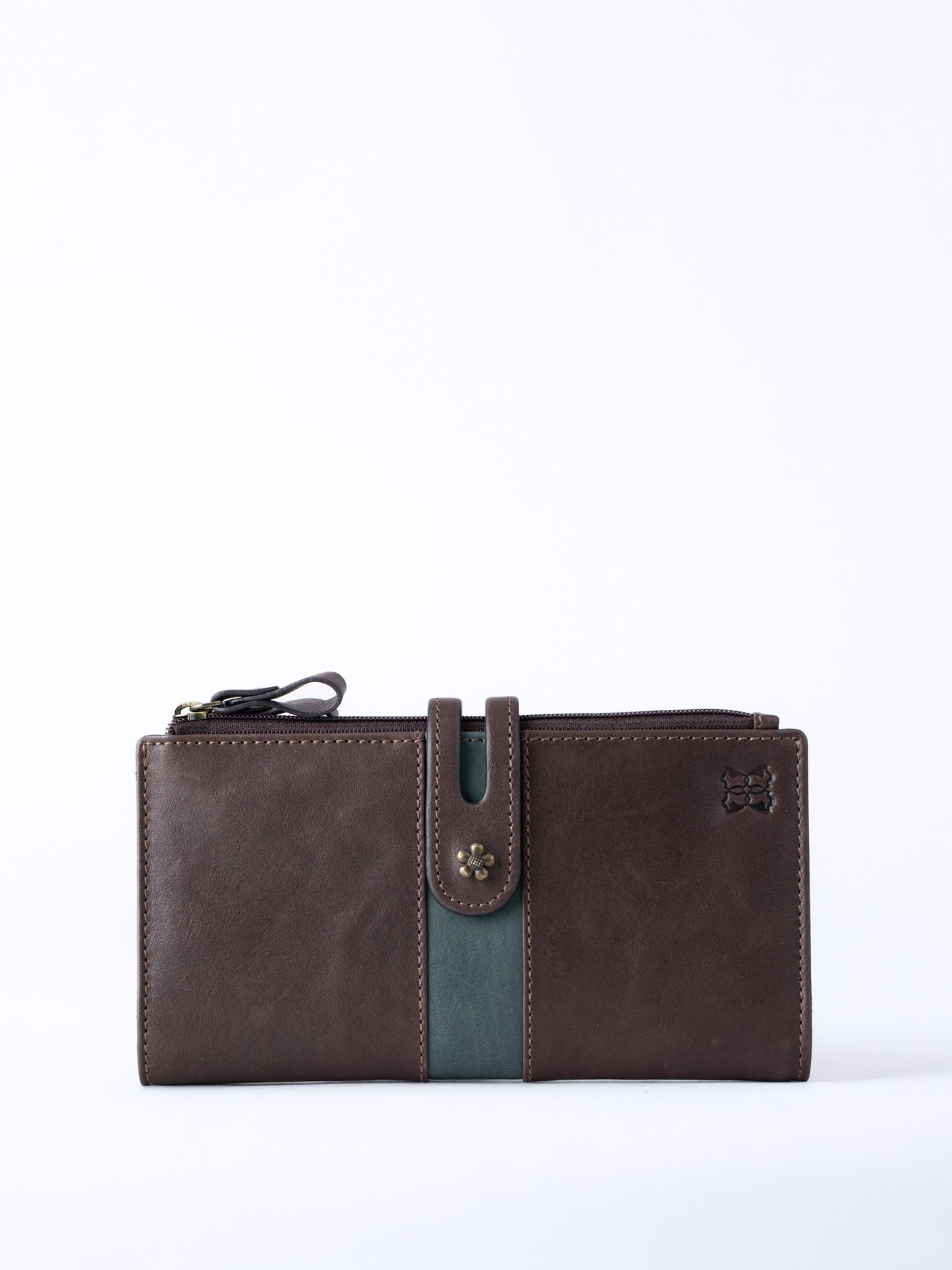 Hartsop Leather Double Zip Purse