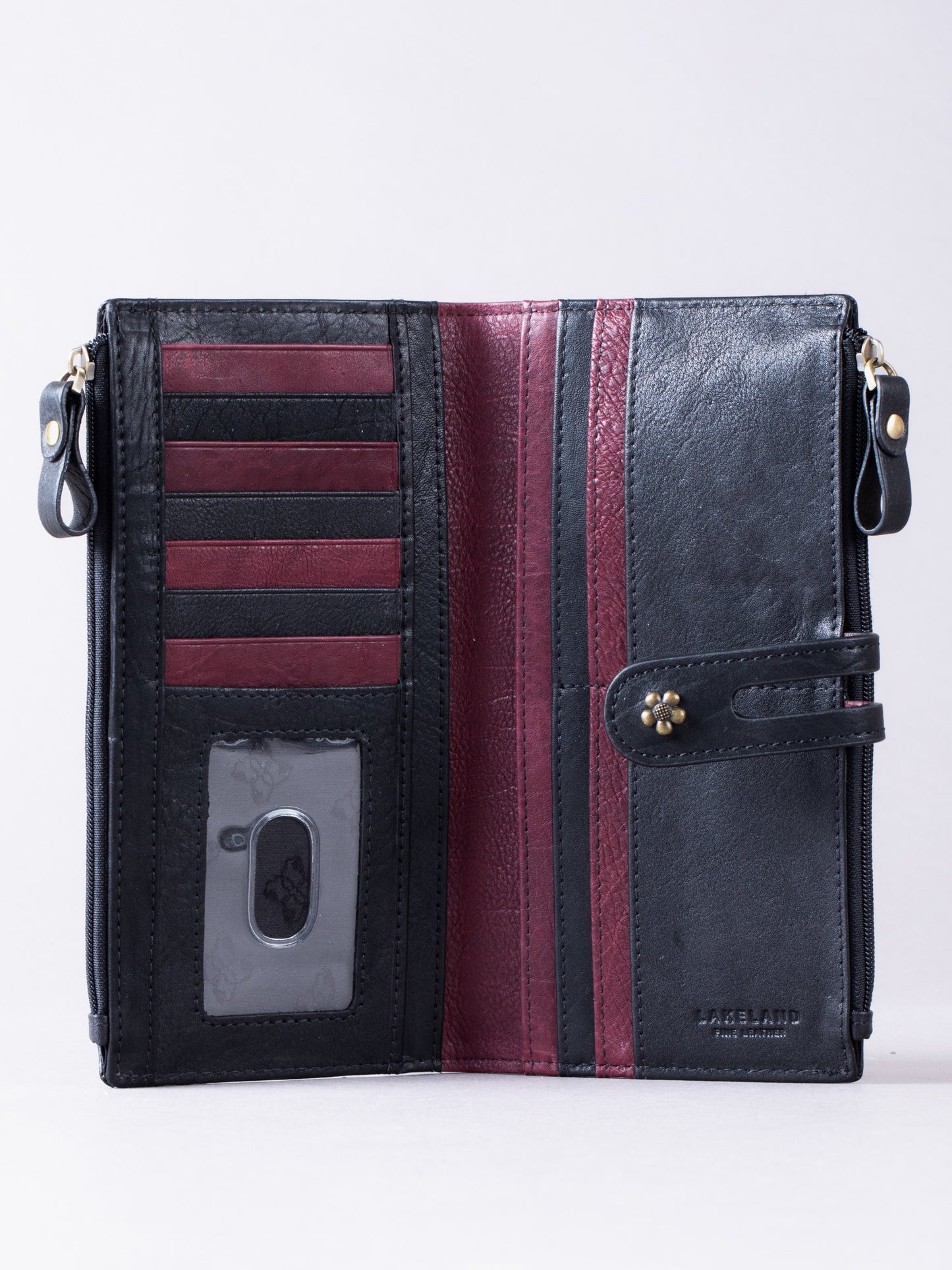 Hartsop Leather Double Zip Purse