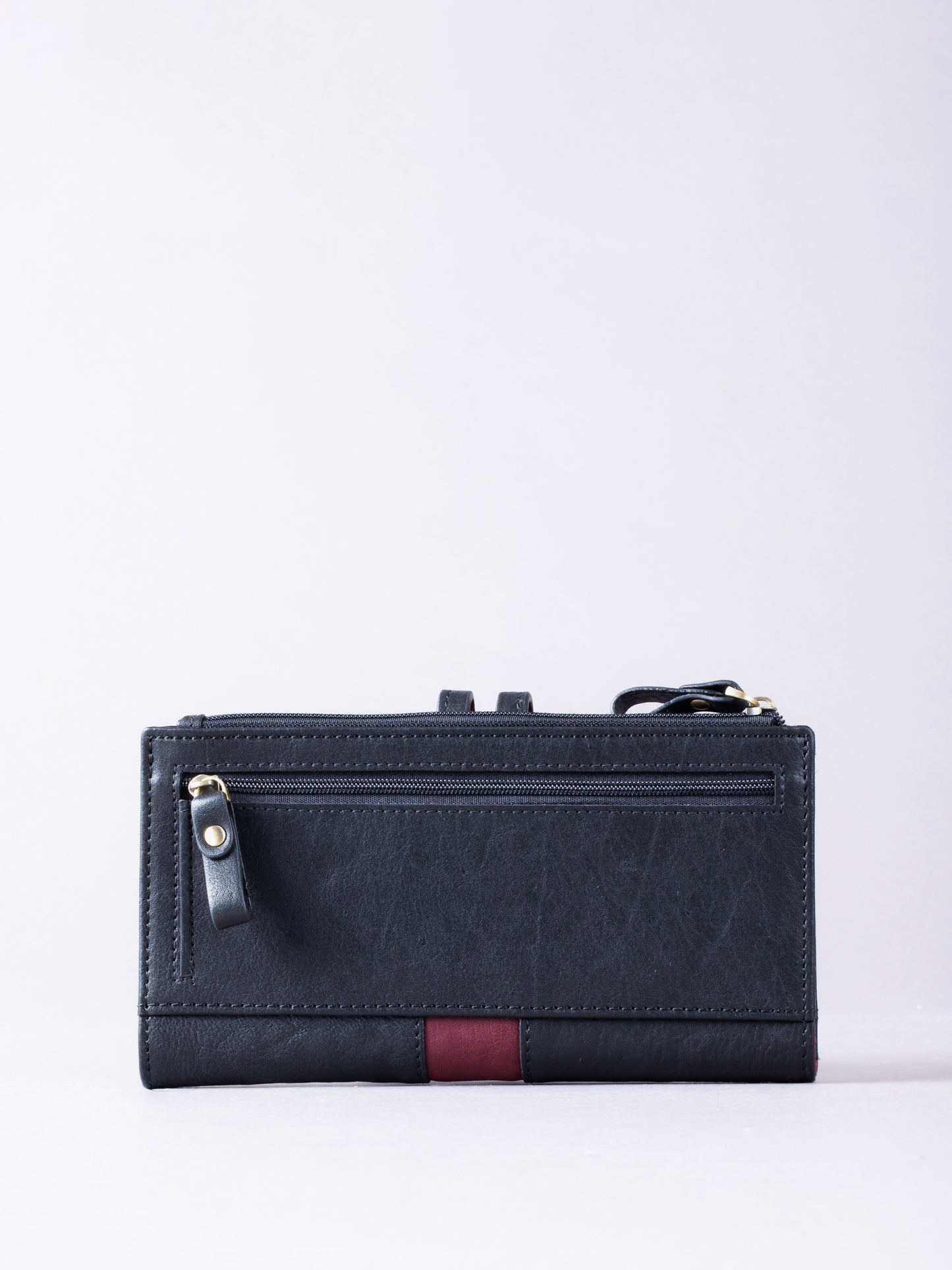 Hartsop Leather Double Zip Purse
