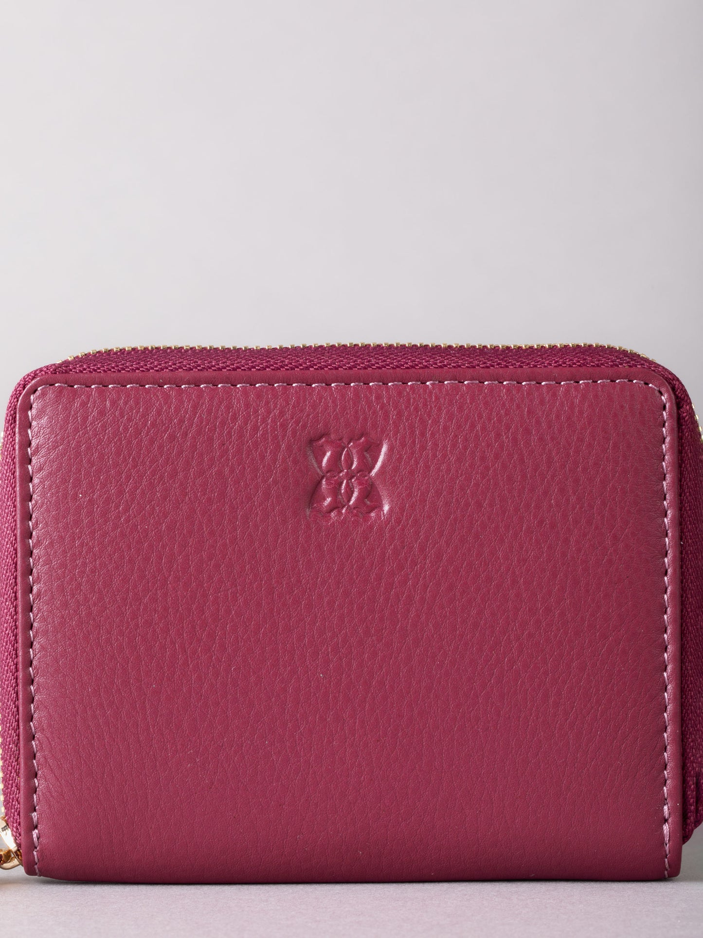 Small Leather Zip Purse