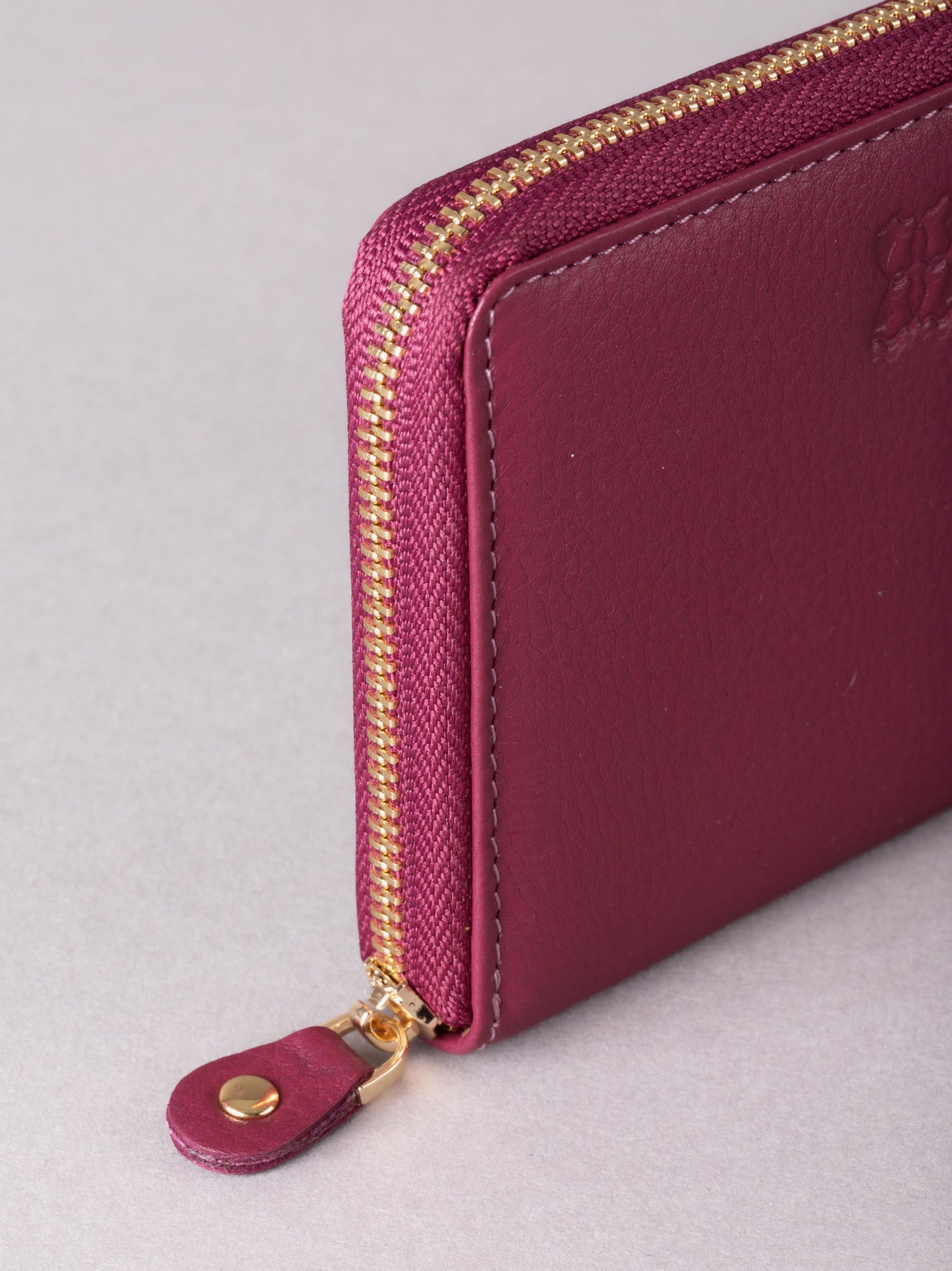 Small Leather Zip Purse