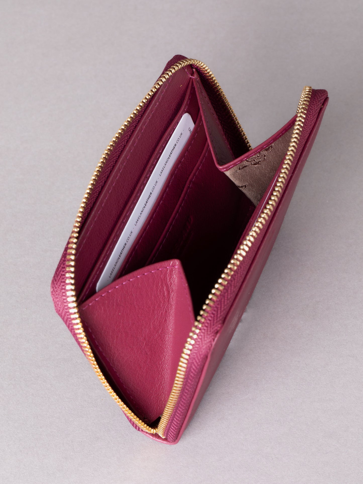 Small Leather Zip Purse