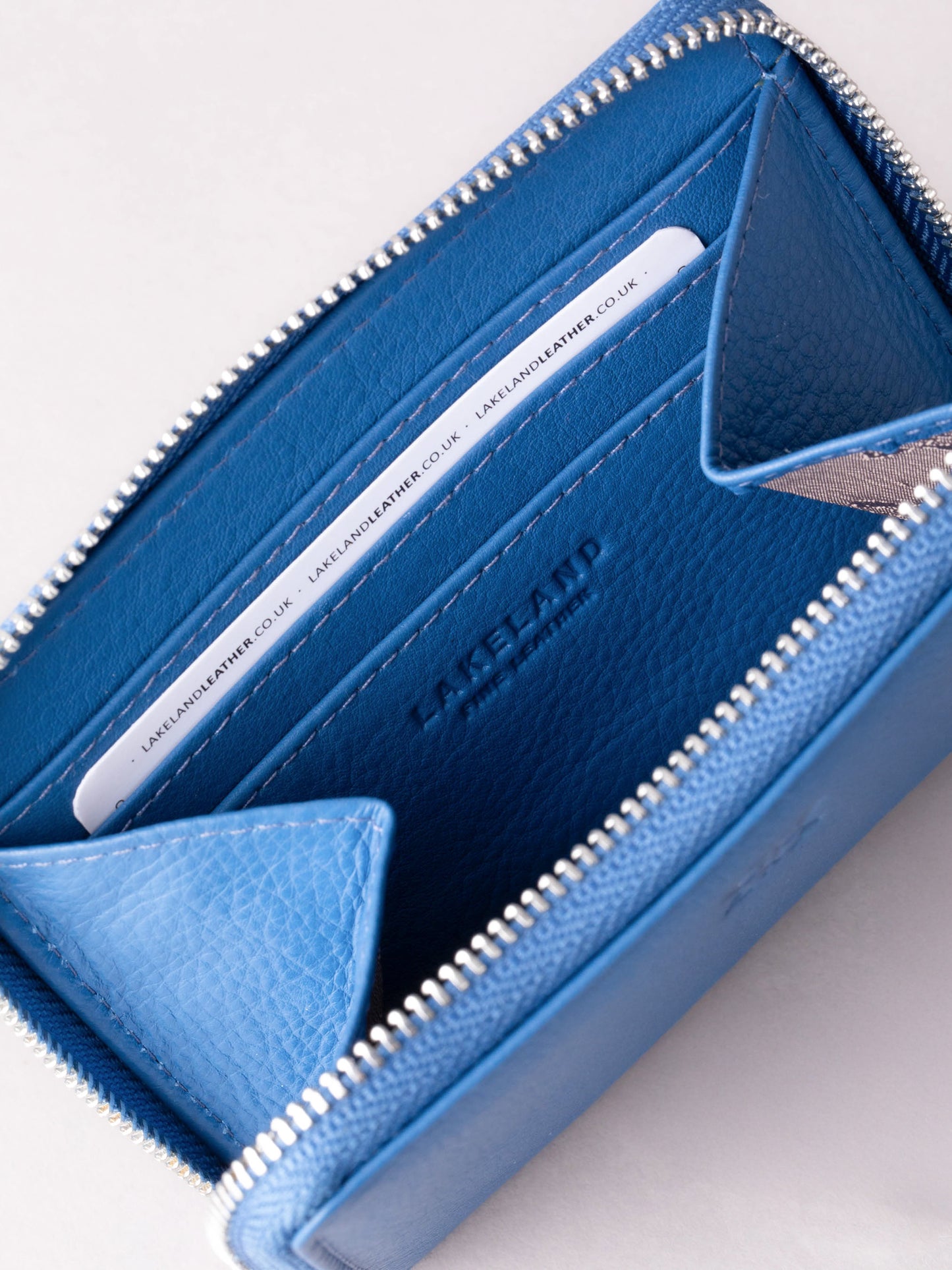 Small Leather Zip Purse