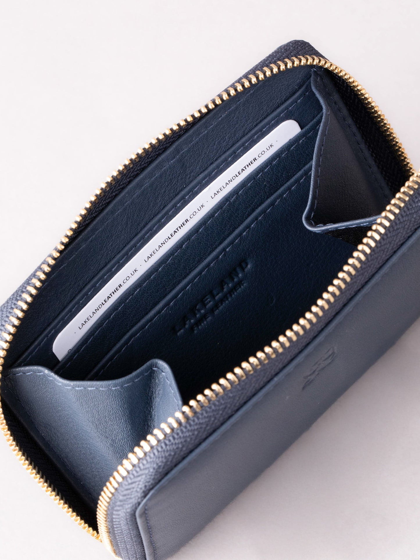 Small Leather Zip Purse