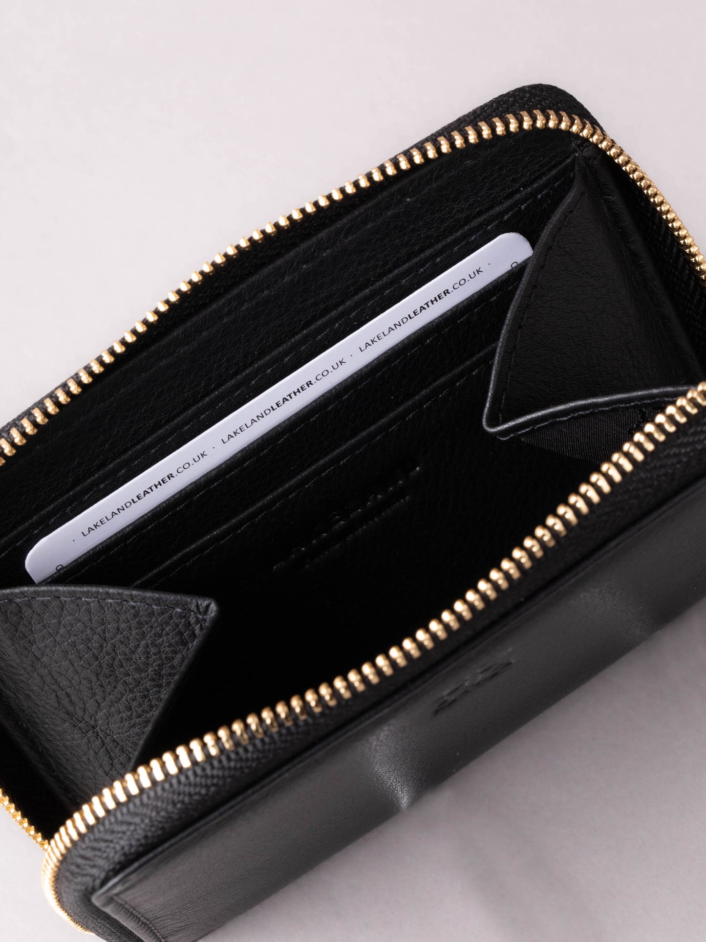 Small Leather Zip Purse