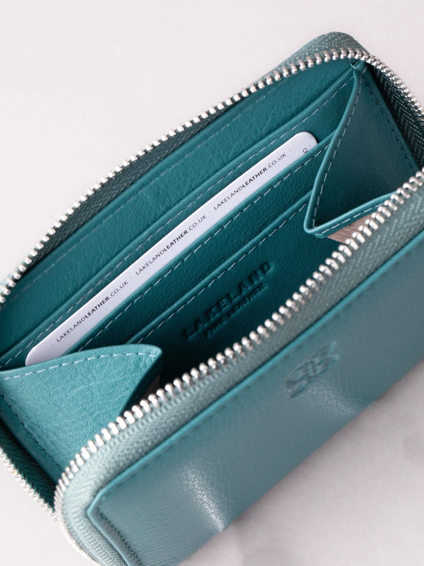 Small Leather Zip Purse