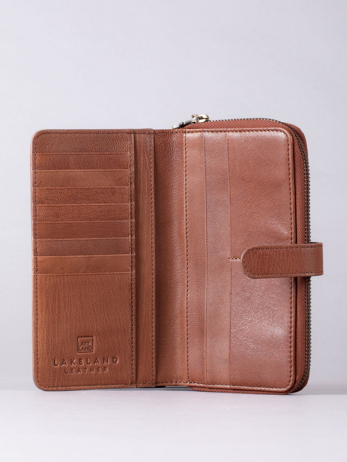 Newby Leather Tab Purse