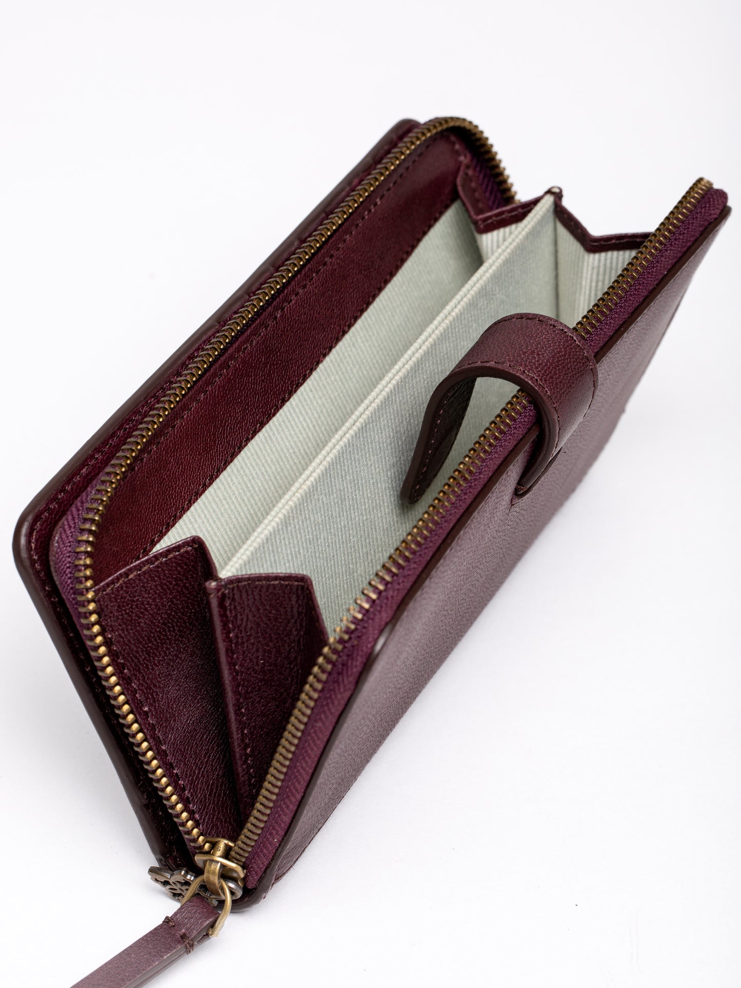 Newby Leather Tab Purse