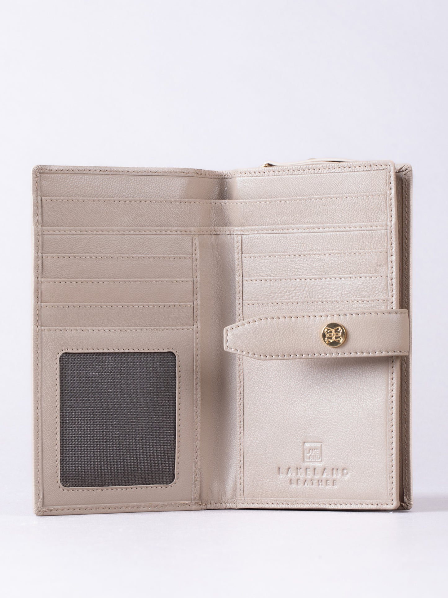 Icon Stud Large Leather Tab Purse